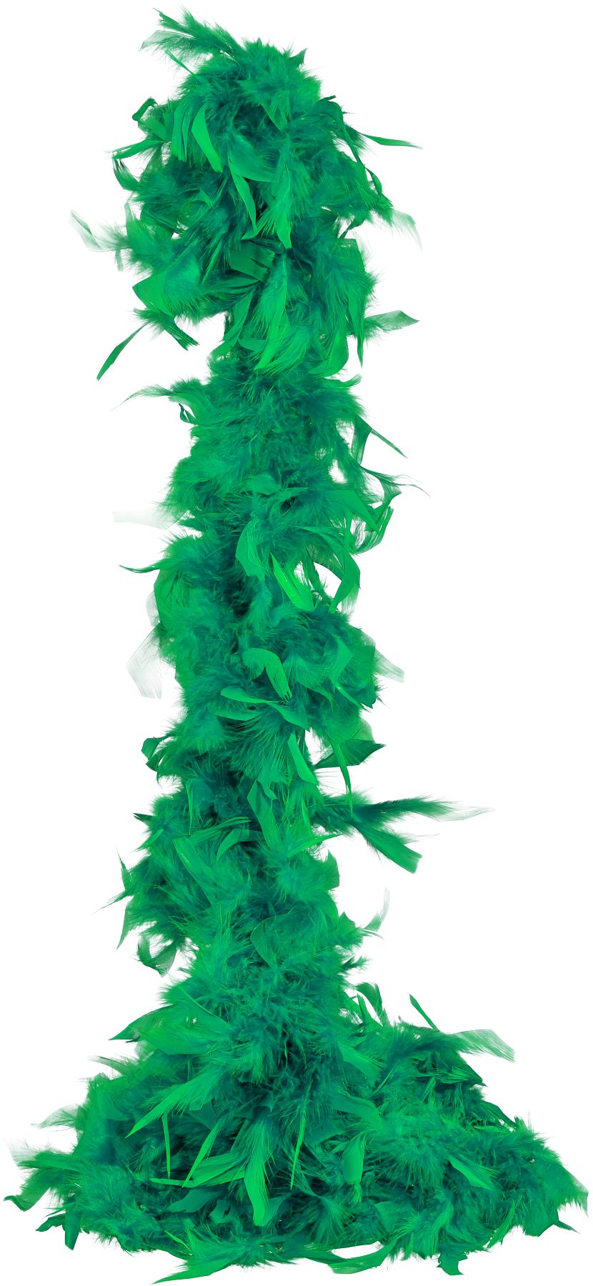 Boa en plumes Basic, vert, 1,80 m, 50g