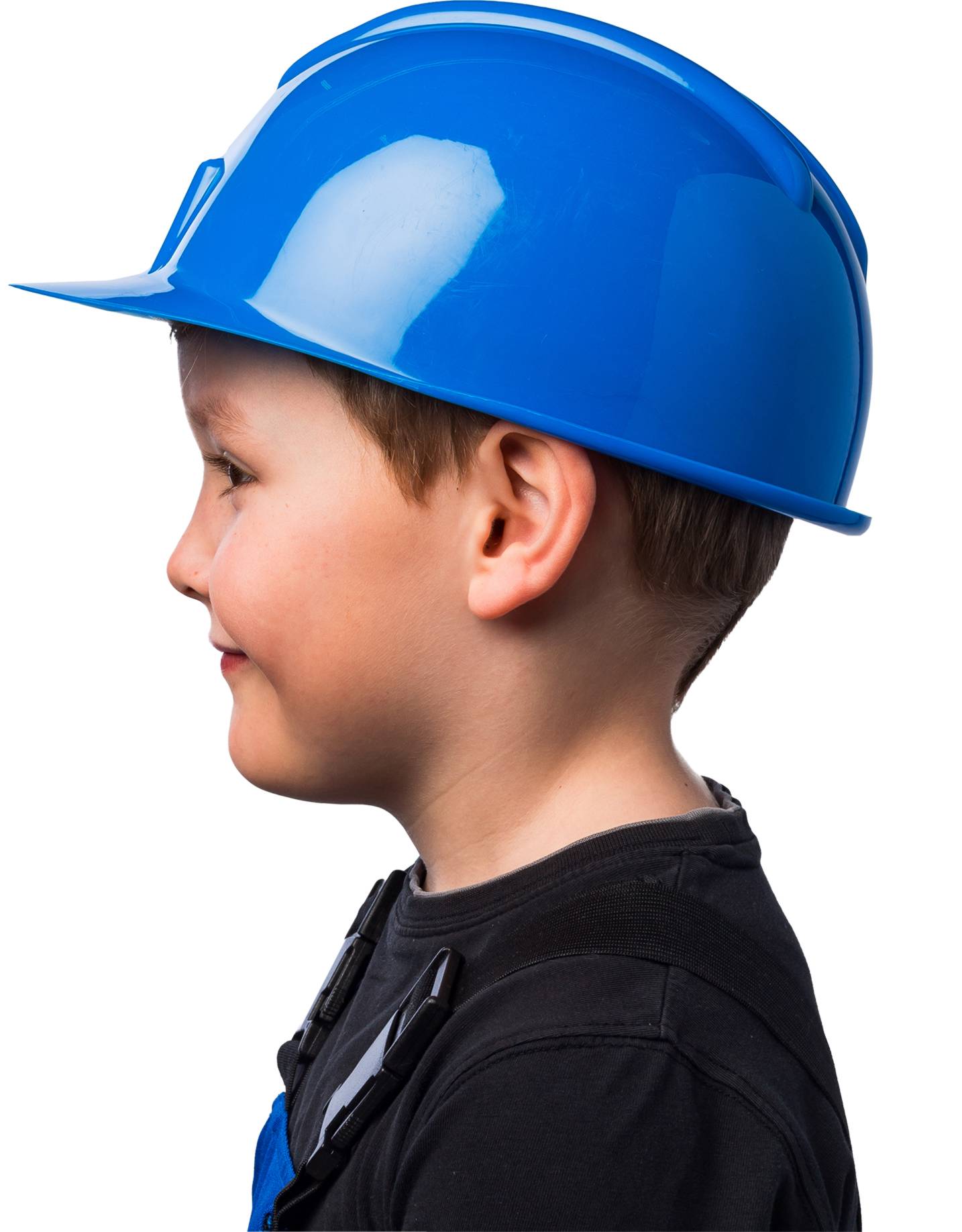 Building helmet, blue