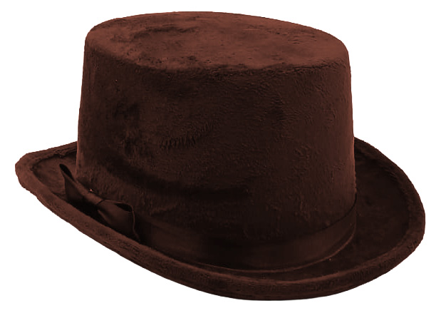 Flat velvet cylinder, brown