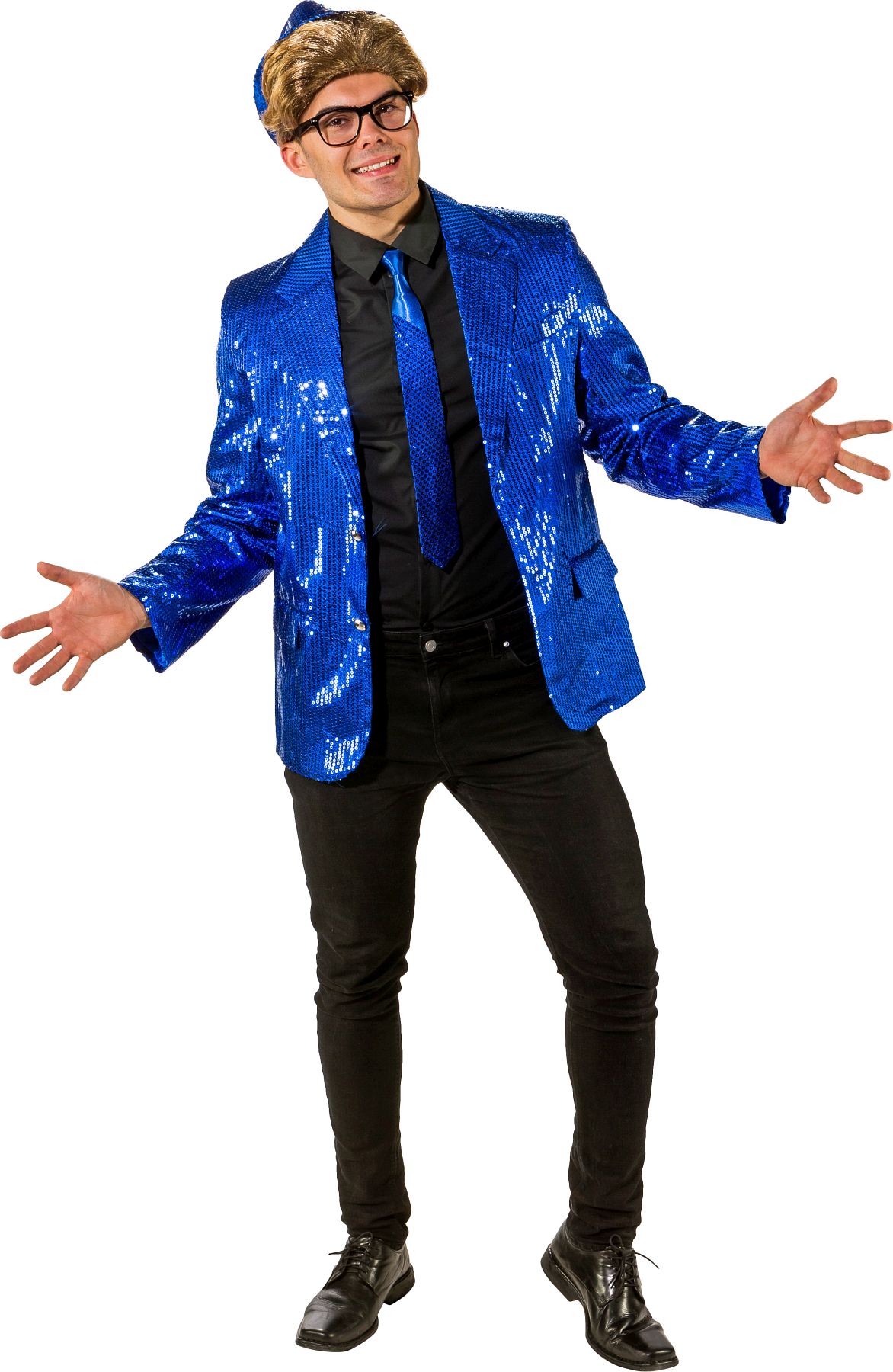 Showjacket, blau 