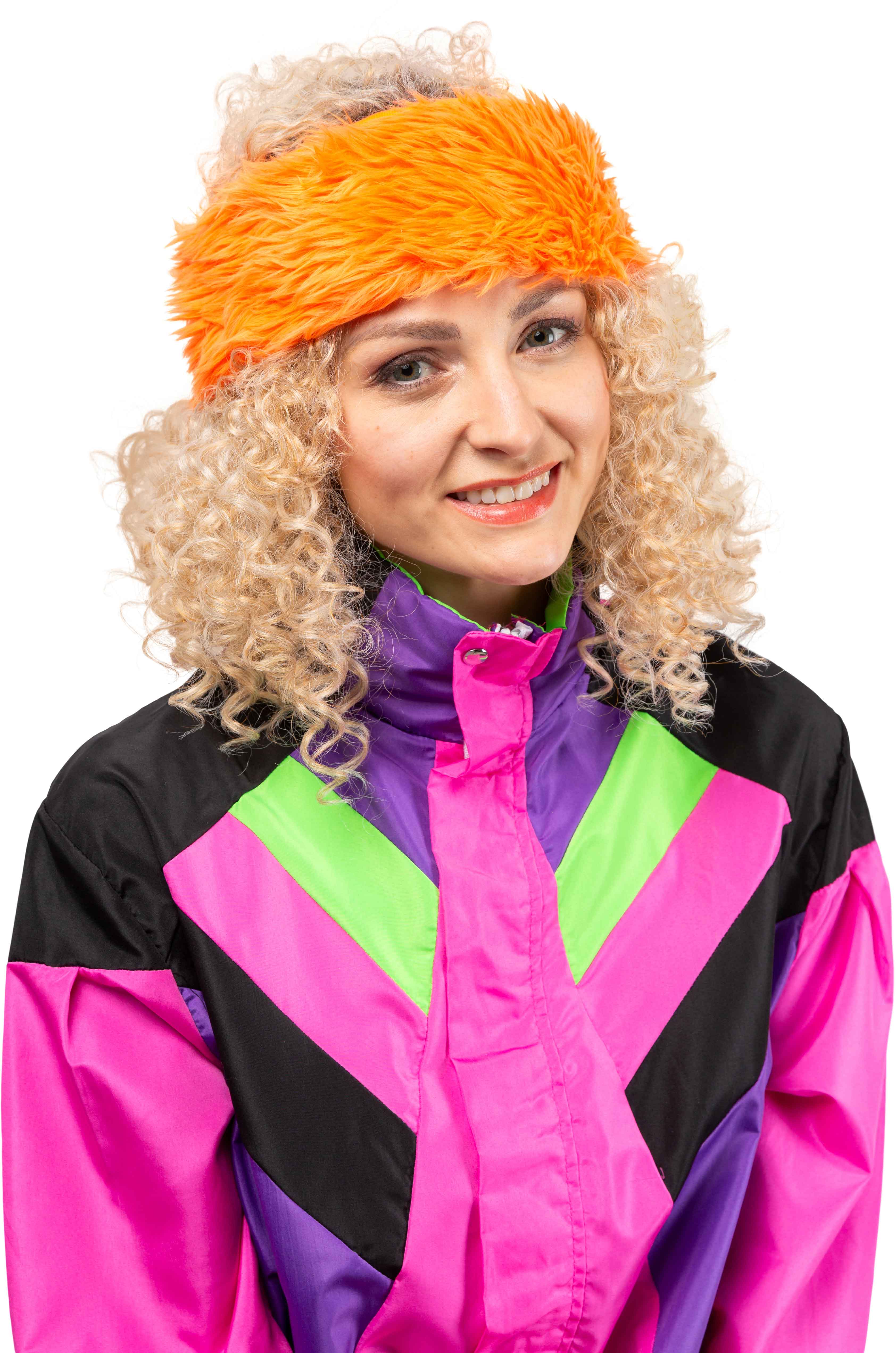 Stirnband Fell, orange 