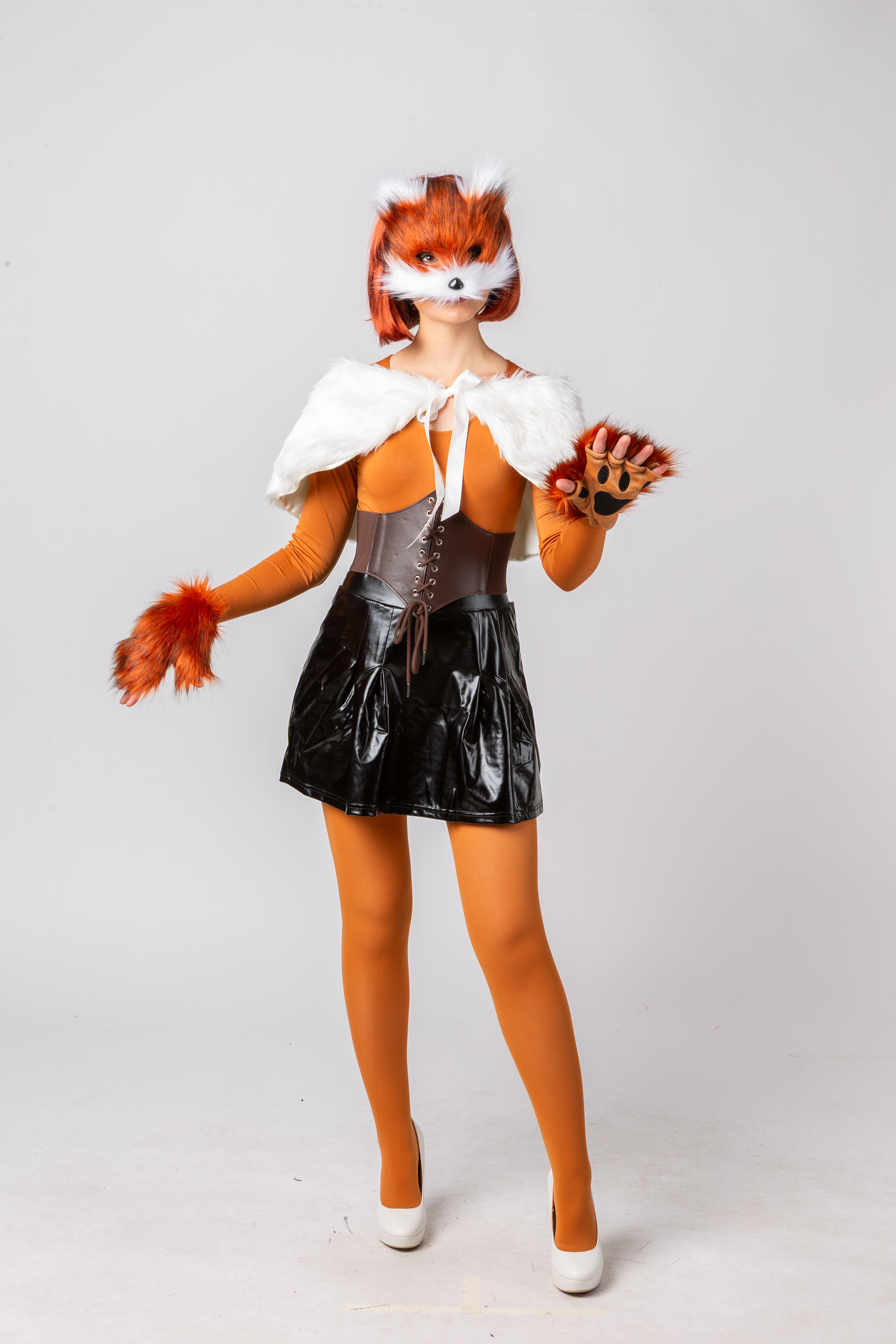 Set danimaux en peluche, renard