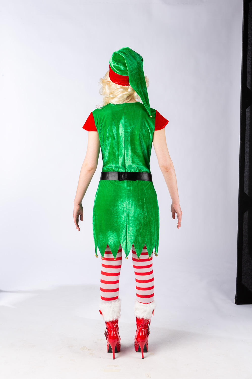 Christmas pixie, green-red