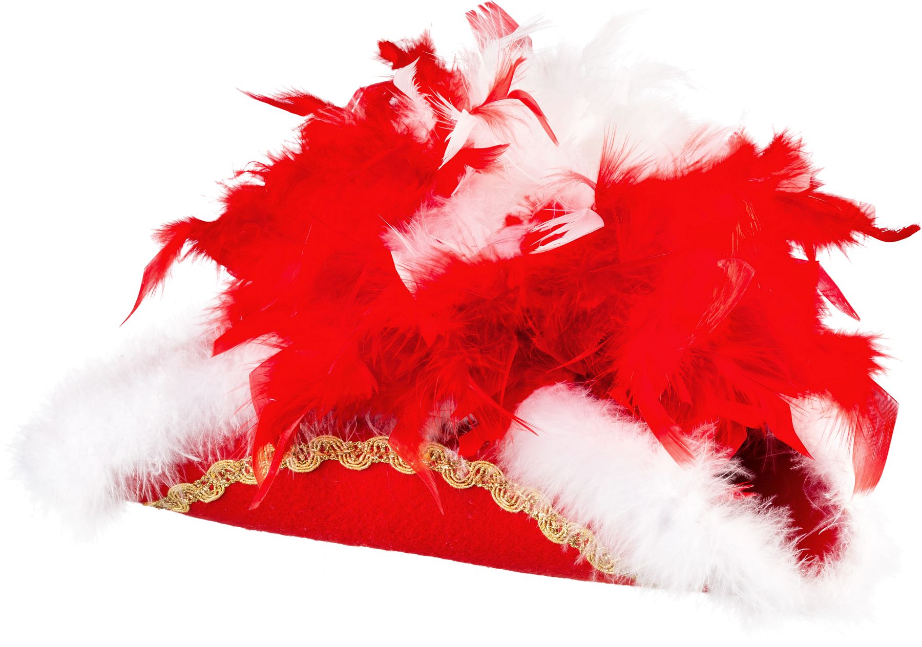 Feather boa Basic, red, 1.80 m, 50g