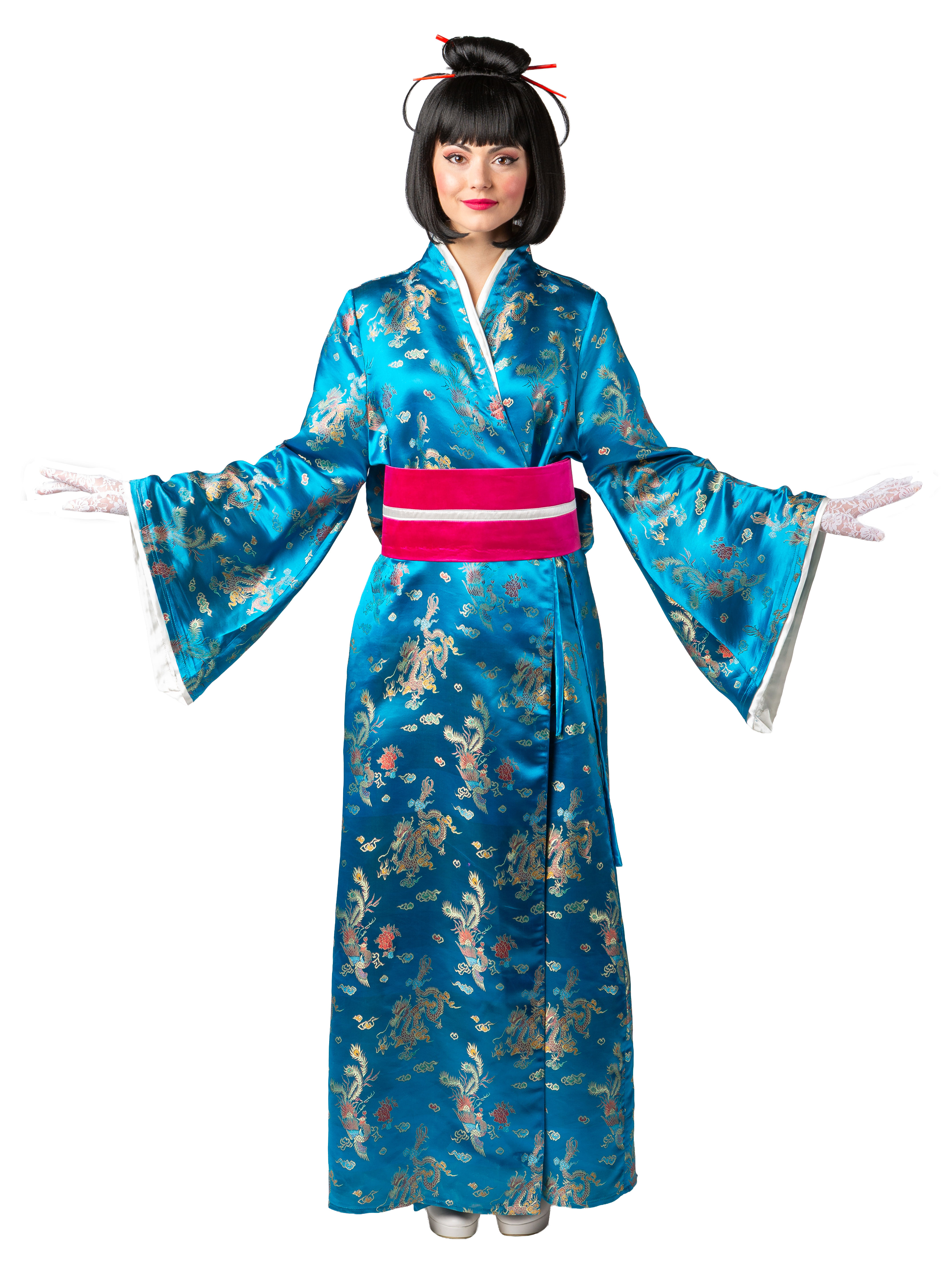 Kimono, turquoise