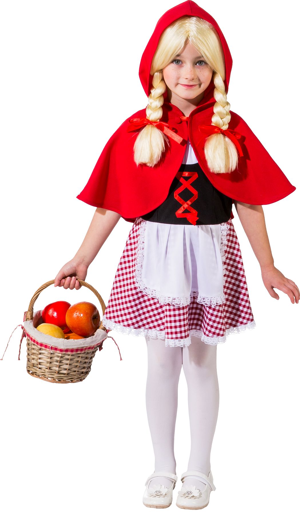 Little Red Riding Hood dress with cape