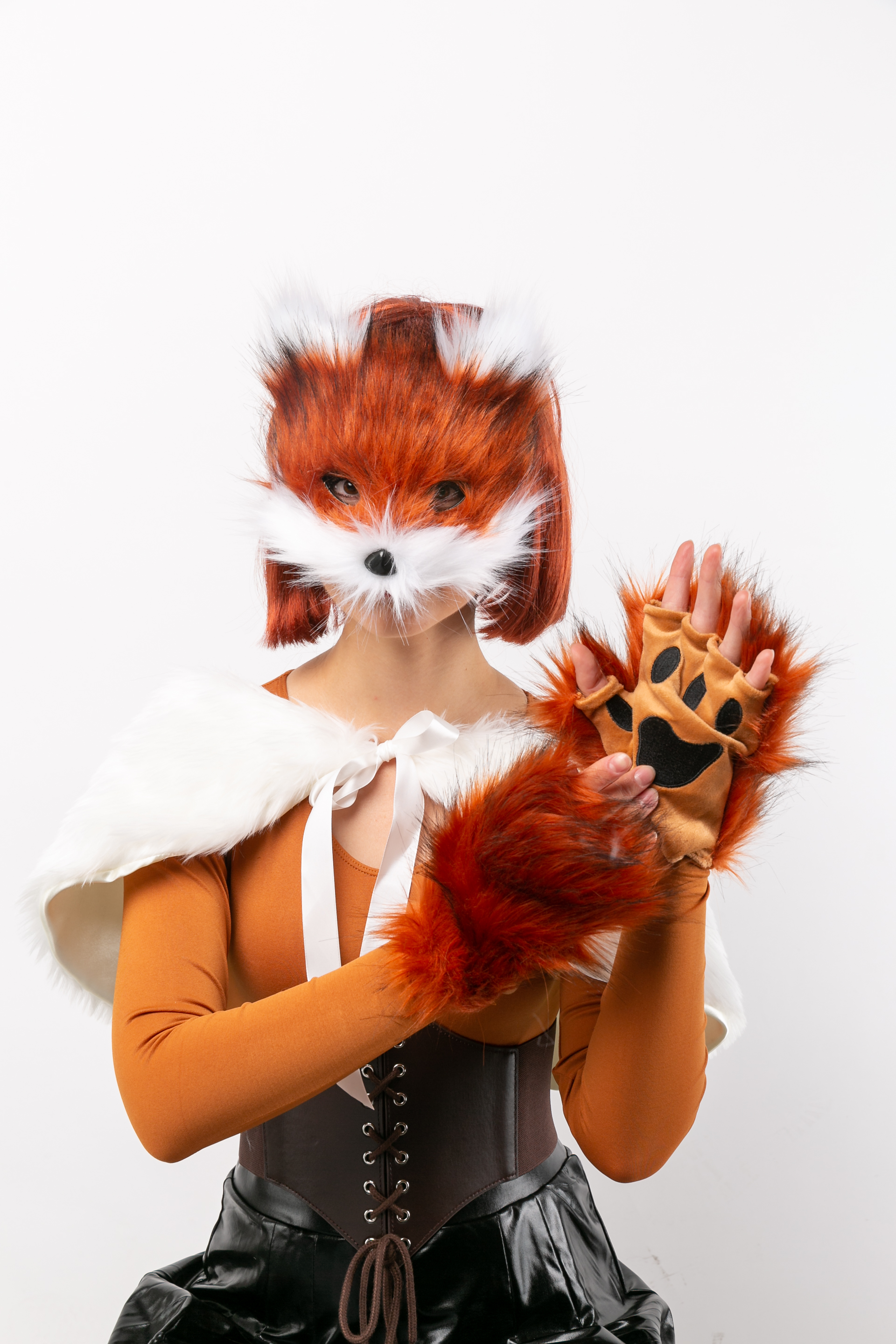 Set danimaux en peluche, renard