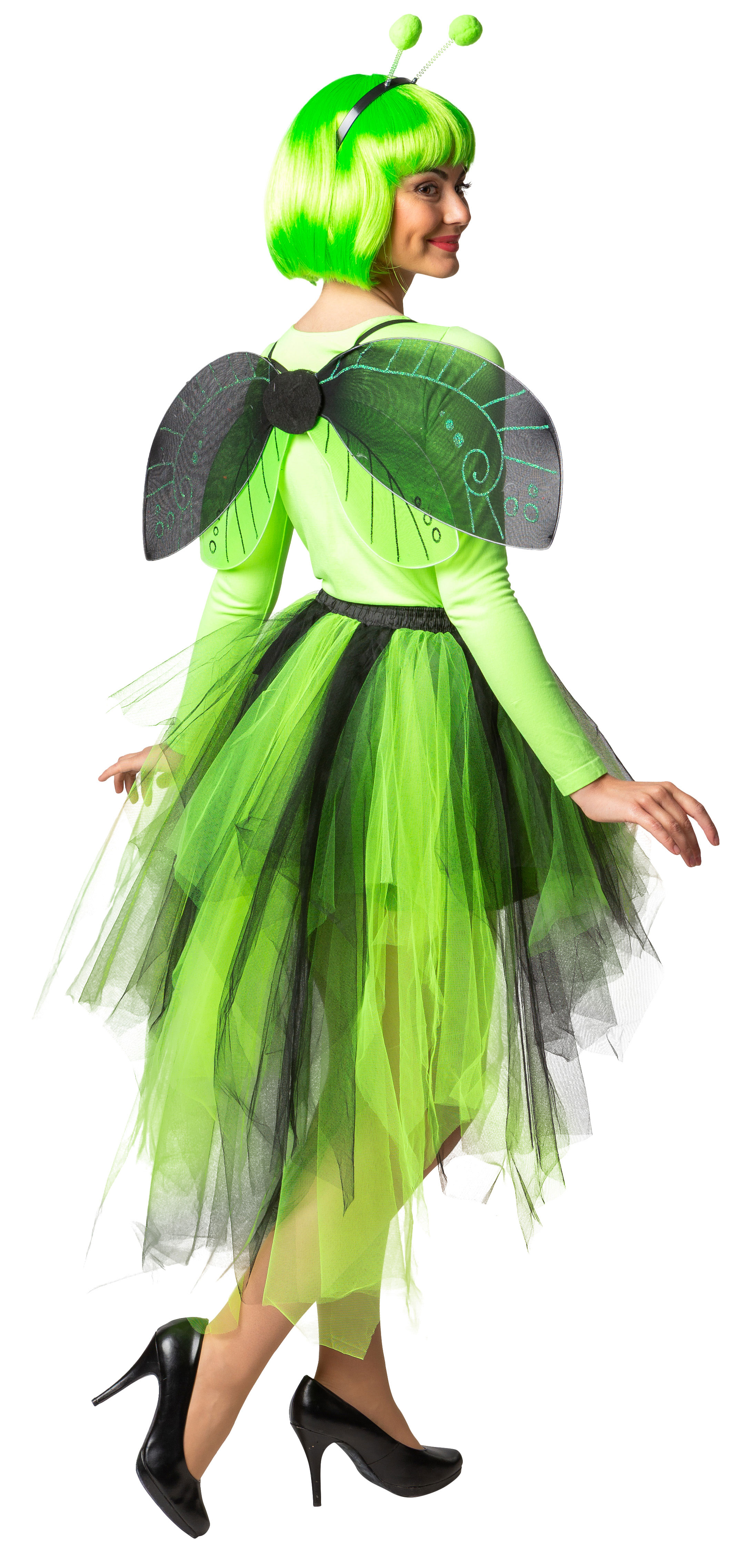 Tutu Vokuhila, green/black