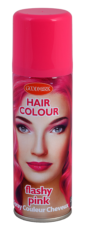 Hairspray coloured, pink