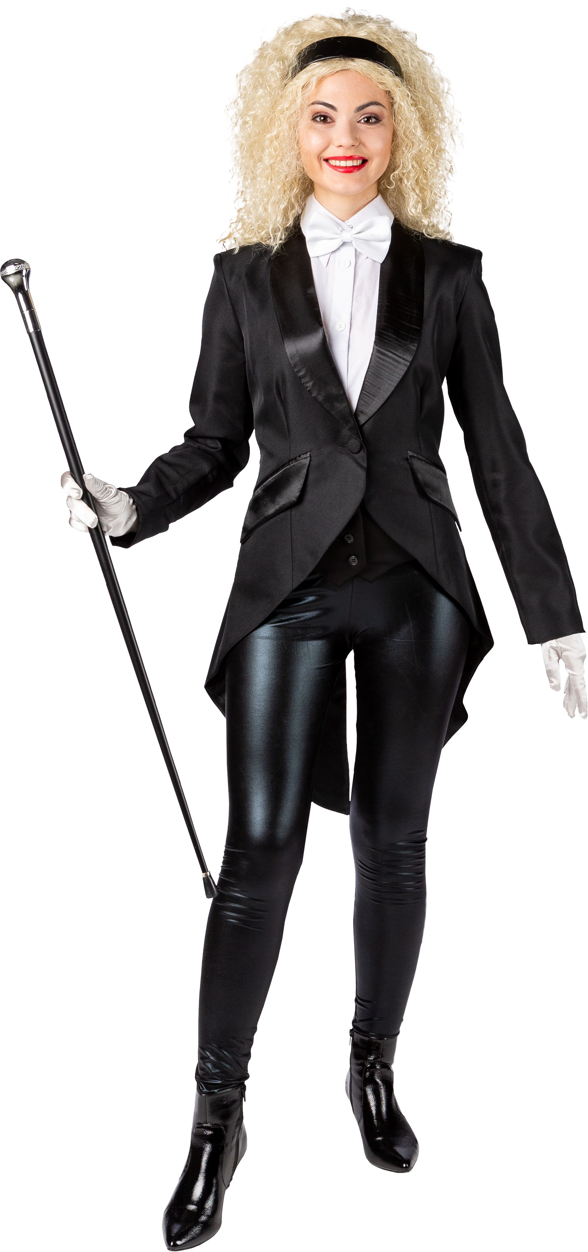 Tailcoat ladies, black 38/40