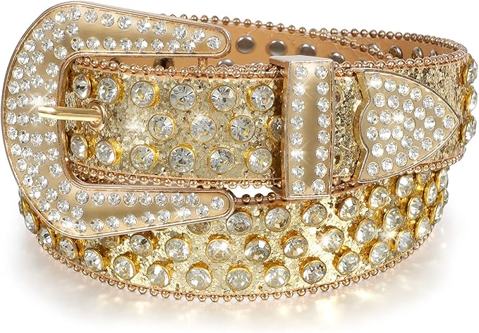 Belt rhinestone, gold