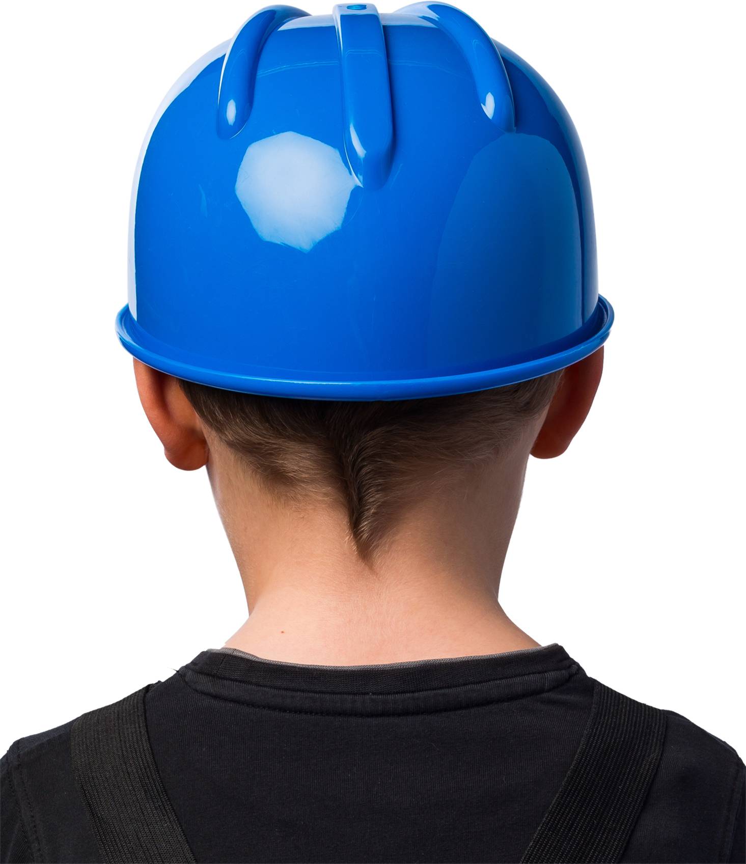 Building helmet, blue