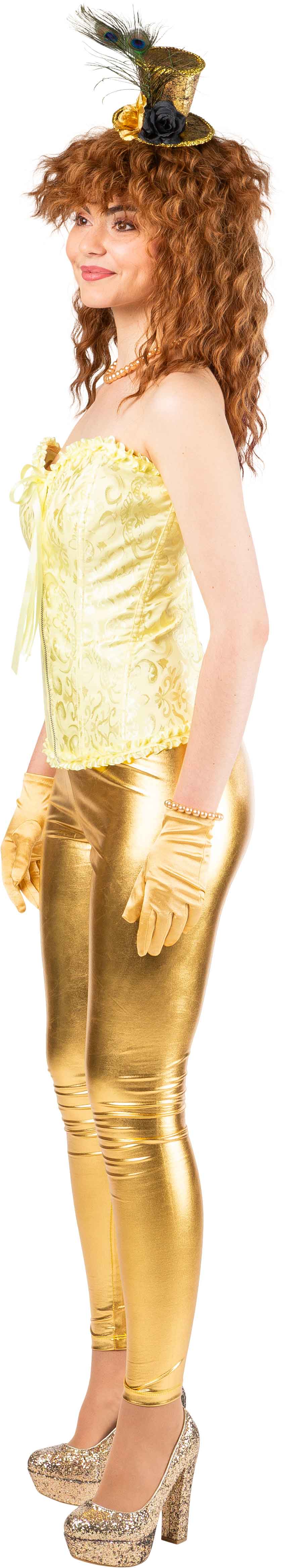 Corset « Hollywood », jaune