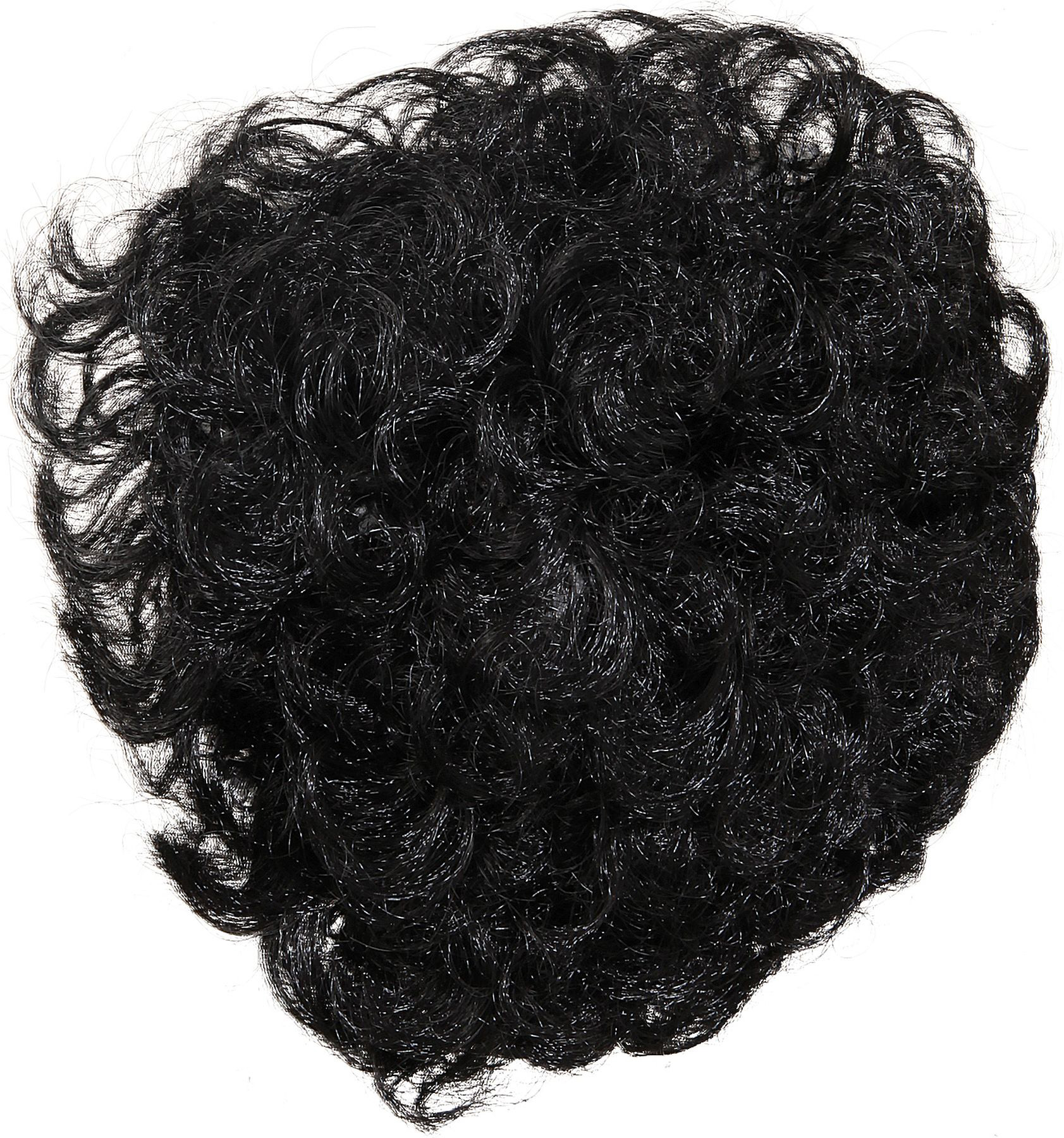 Chest hair toupee, black incl. tape