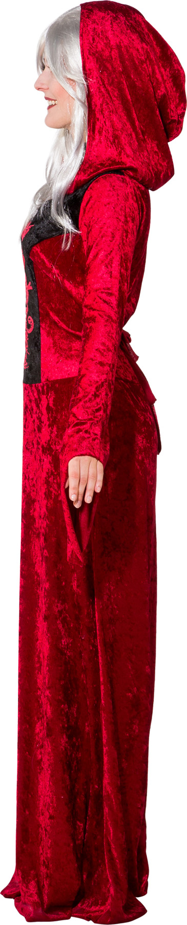 Medieval dress, red