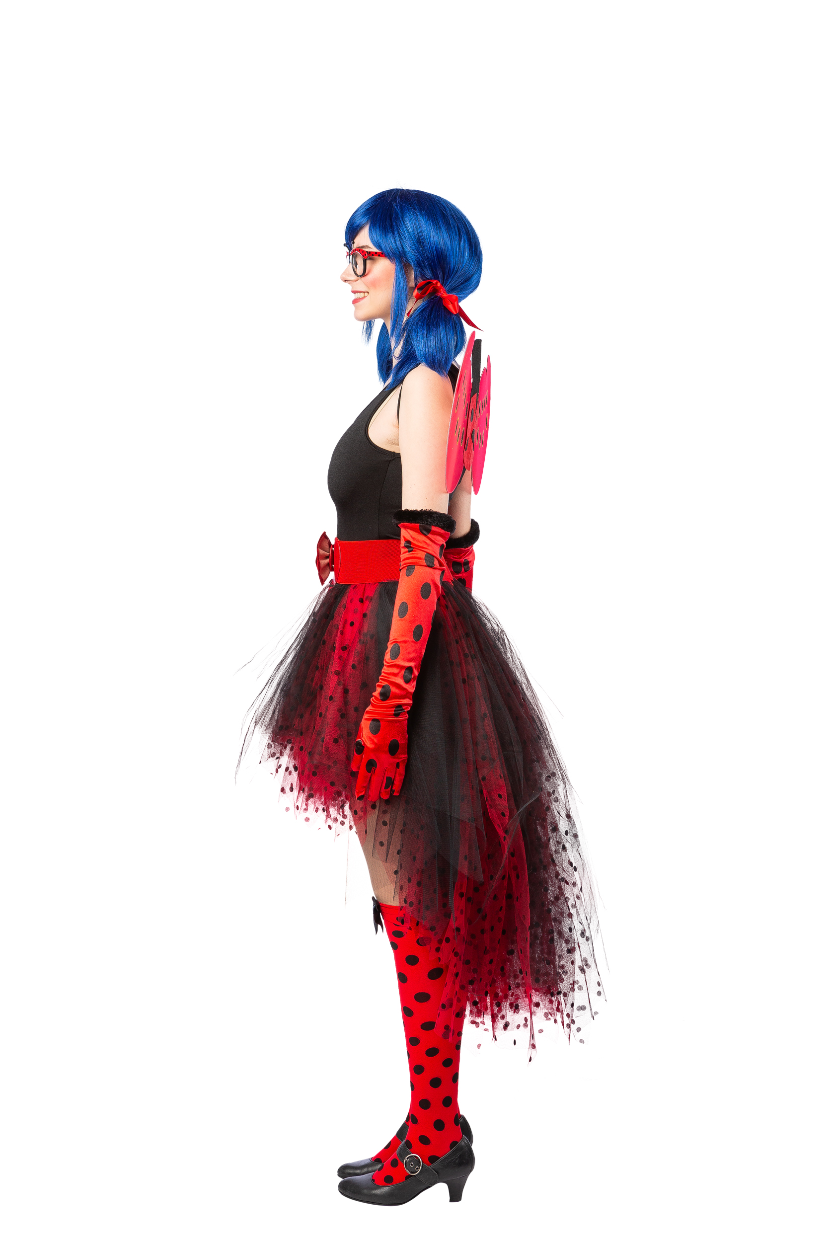 Tutu Beetle mullet style (short at the front, long at the back) XS