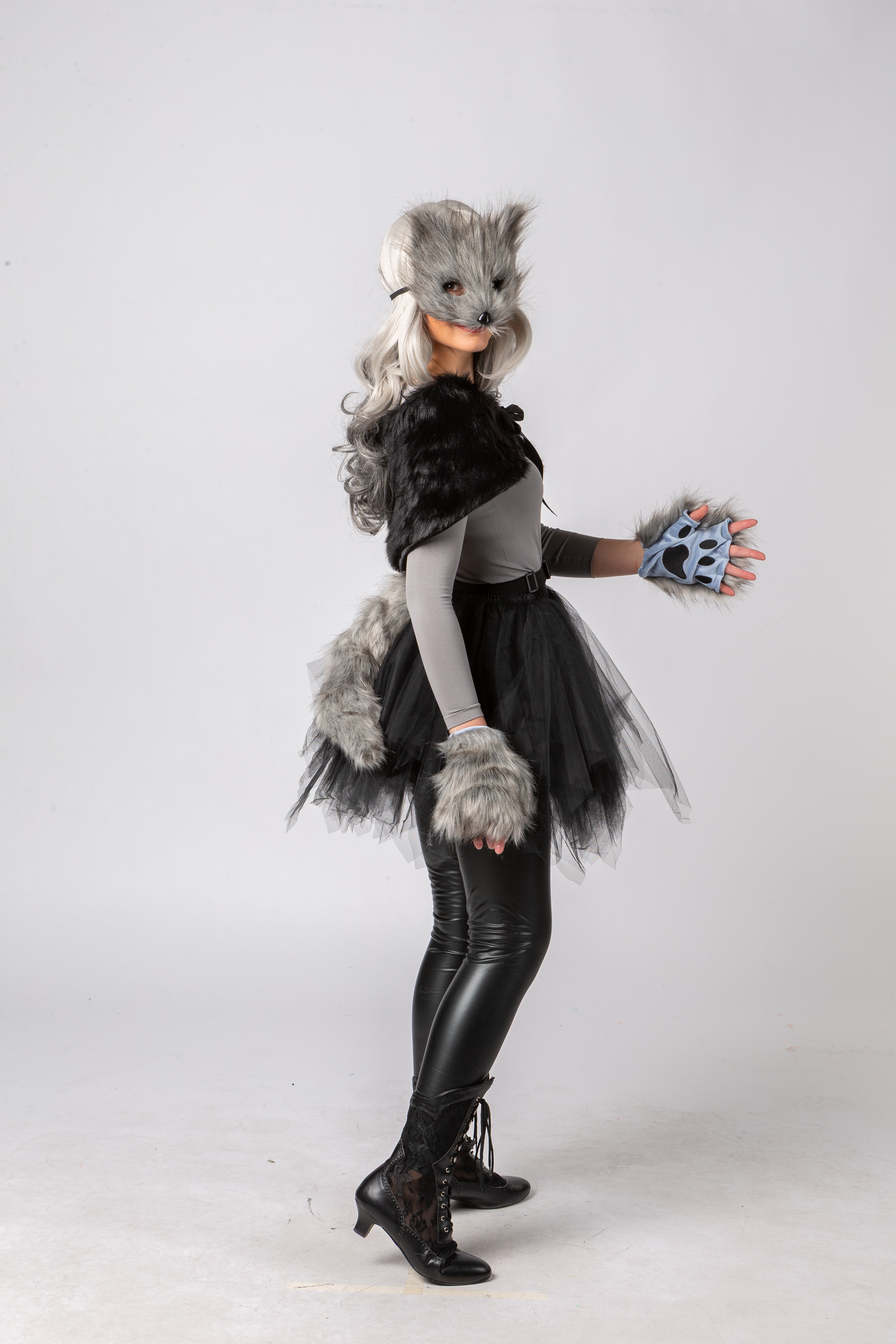 Tierset Plüsch, Wolf