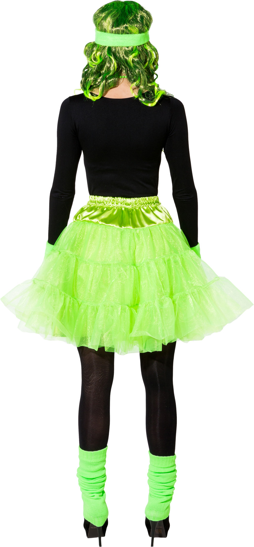 Pettiskirt, neon-green