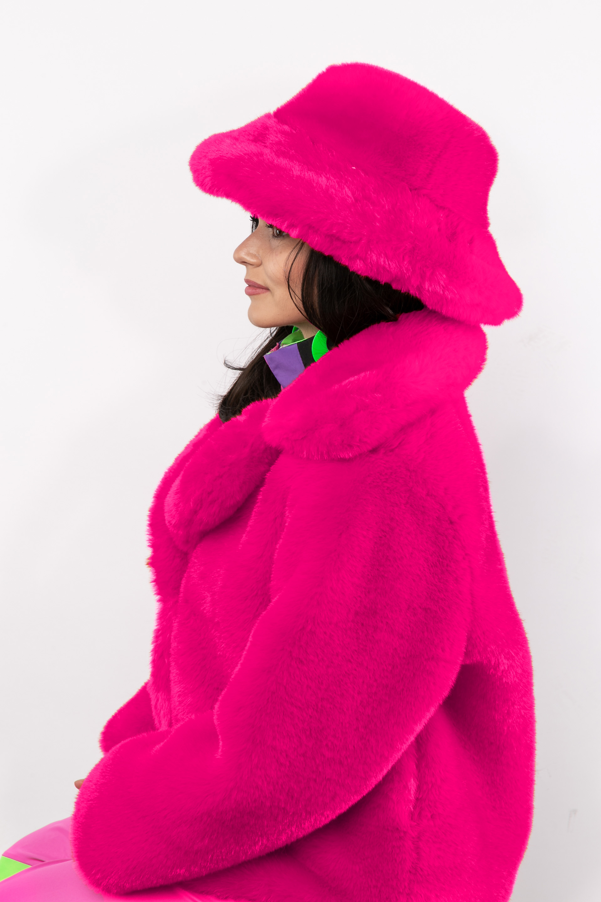 Fishermans cap plush, pink