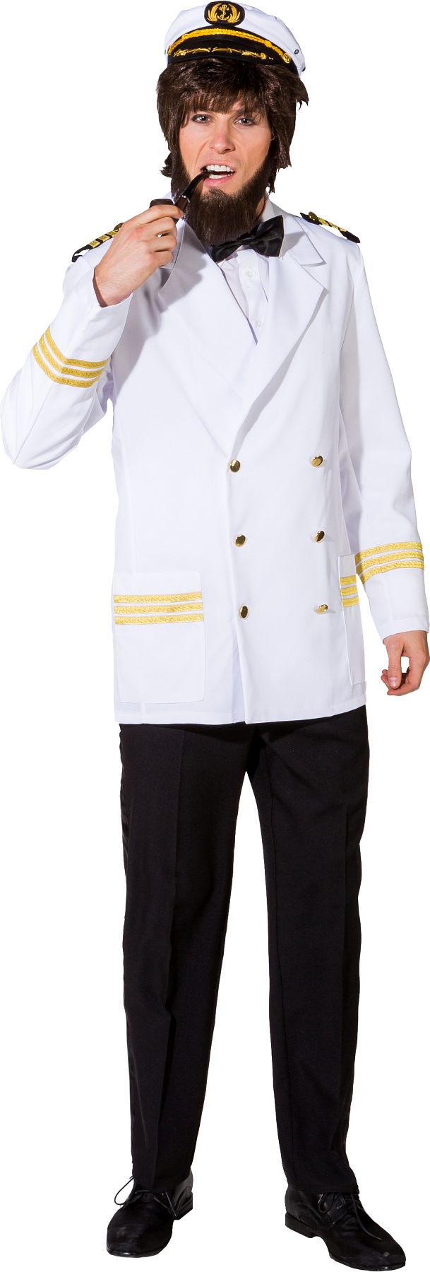 Captains jacket, white