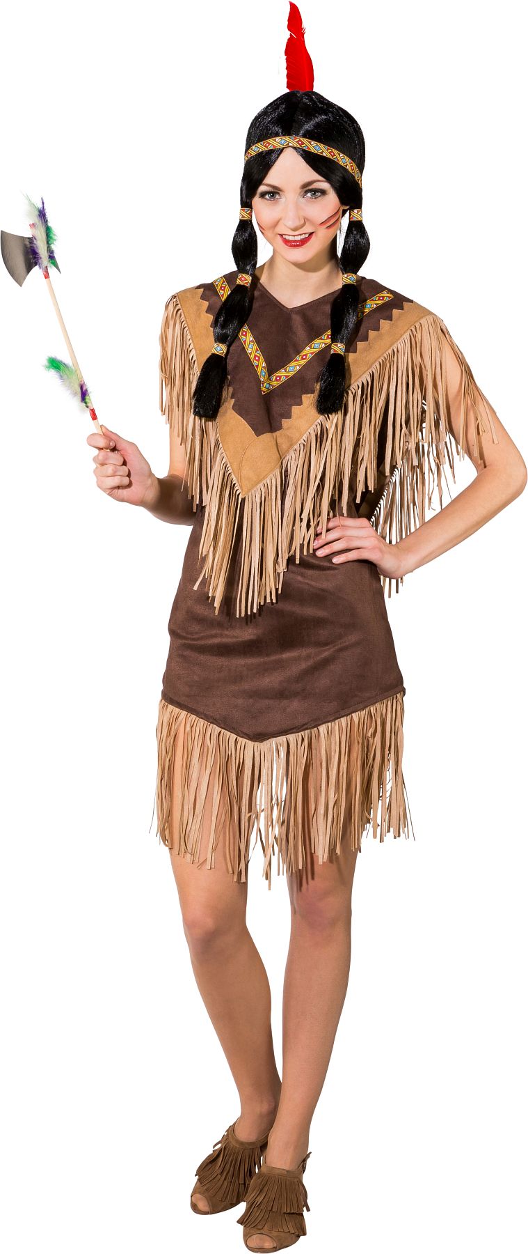 Poncho aus Lederimitat