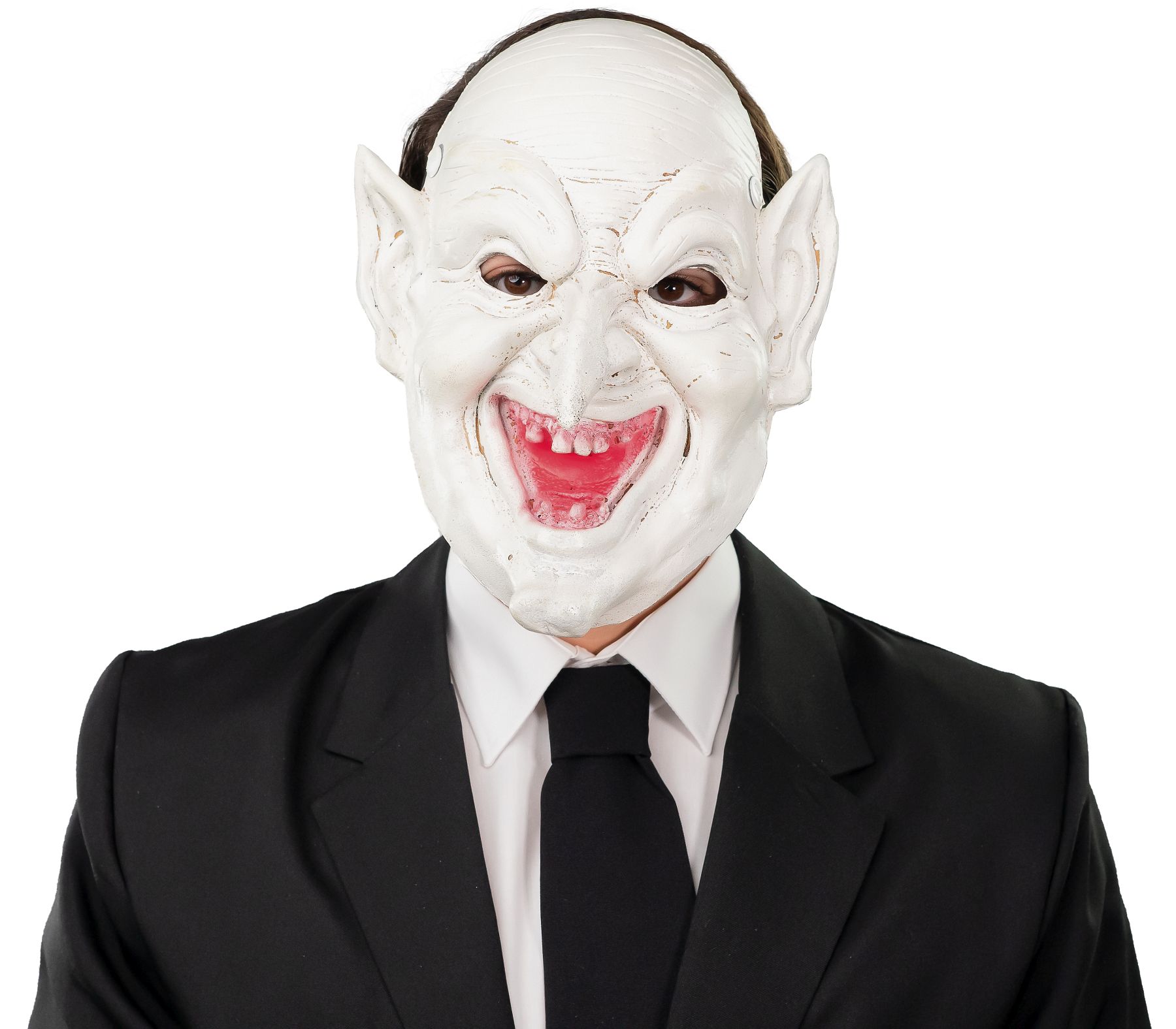 Masque de sorcière, blanc