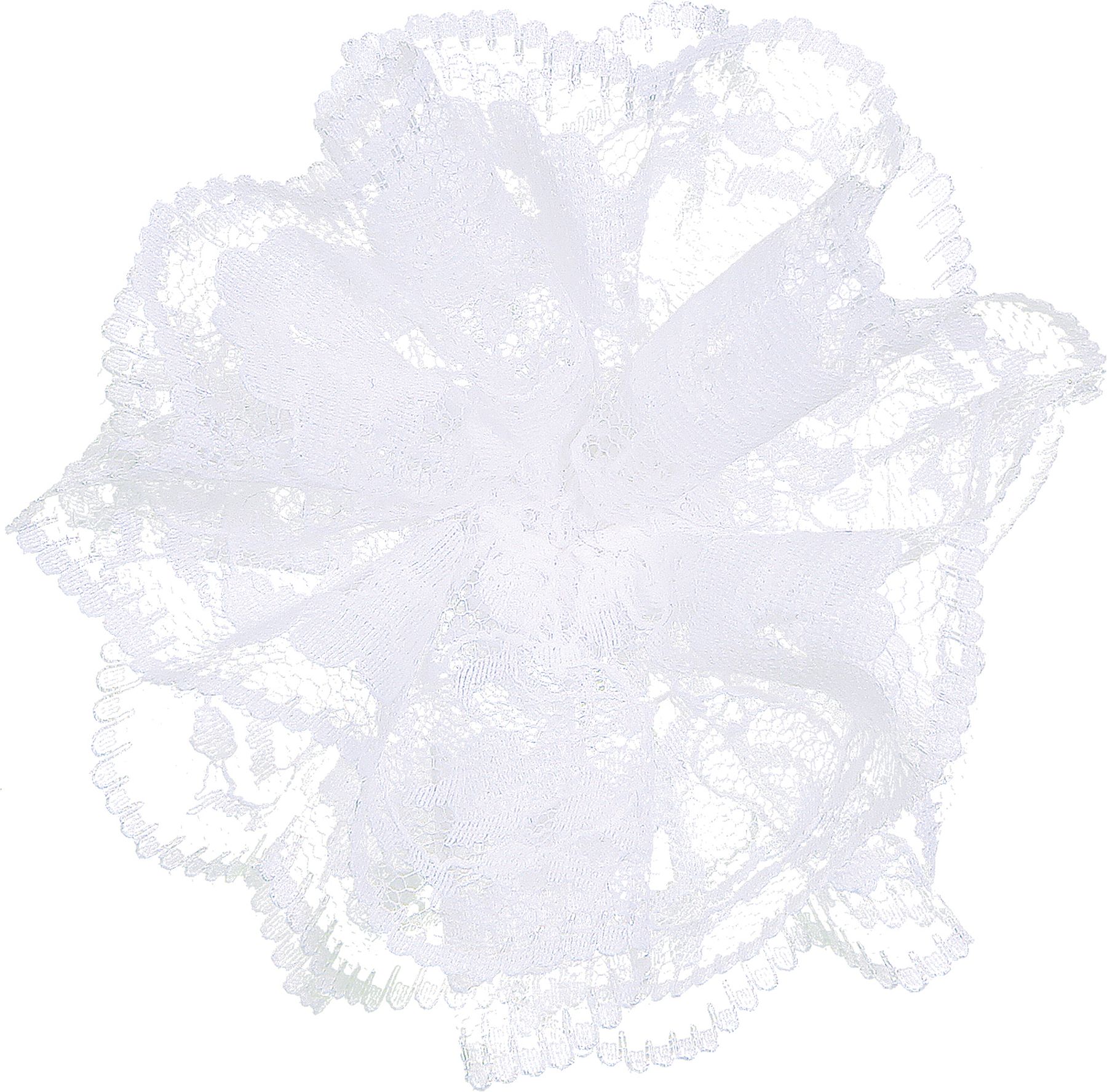 Lace collar, white 