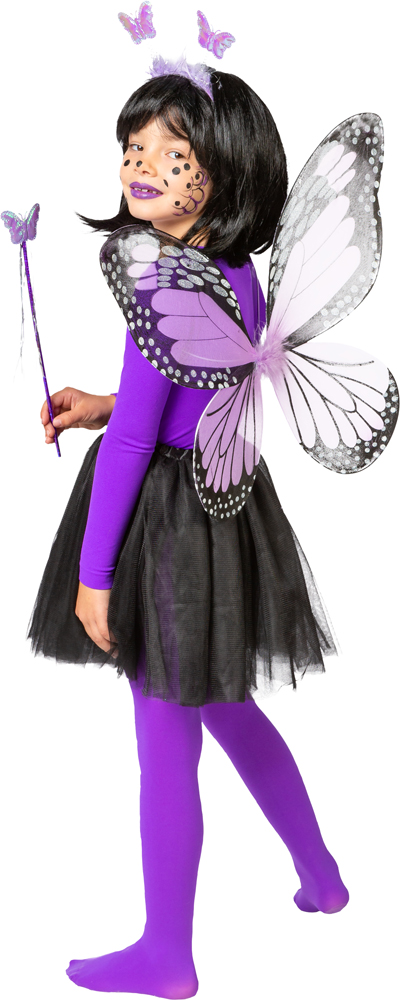 Butterfly-Set, purple 