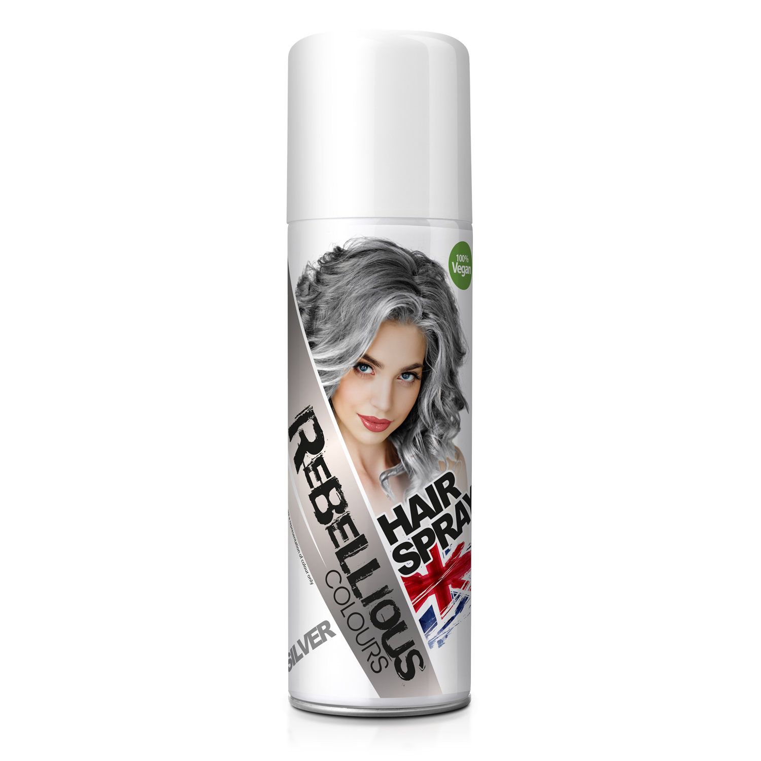 Haarspray farbig, silber