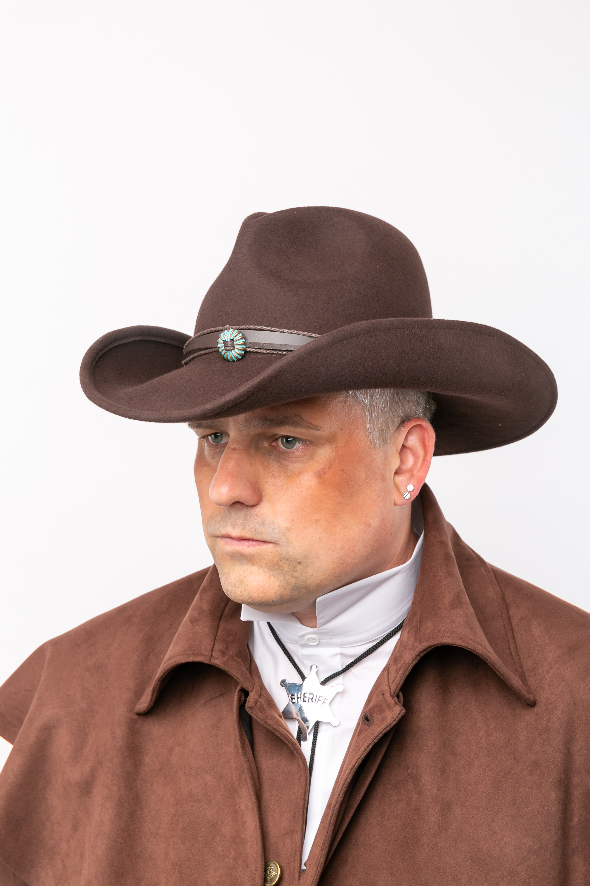 Cowboyhut, braun