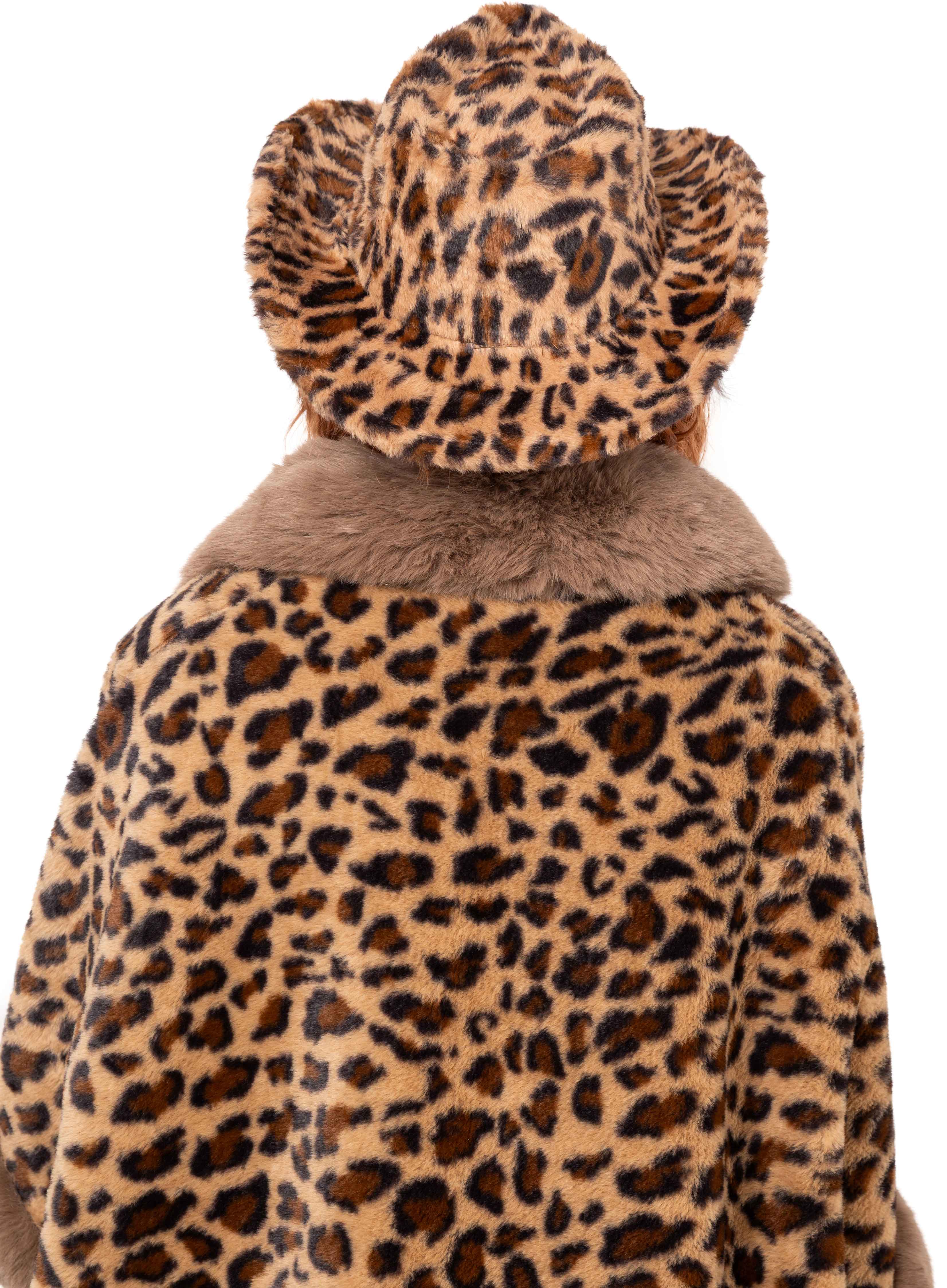 Cowboyhut Plüsch Leo, braun