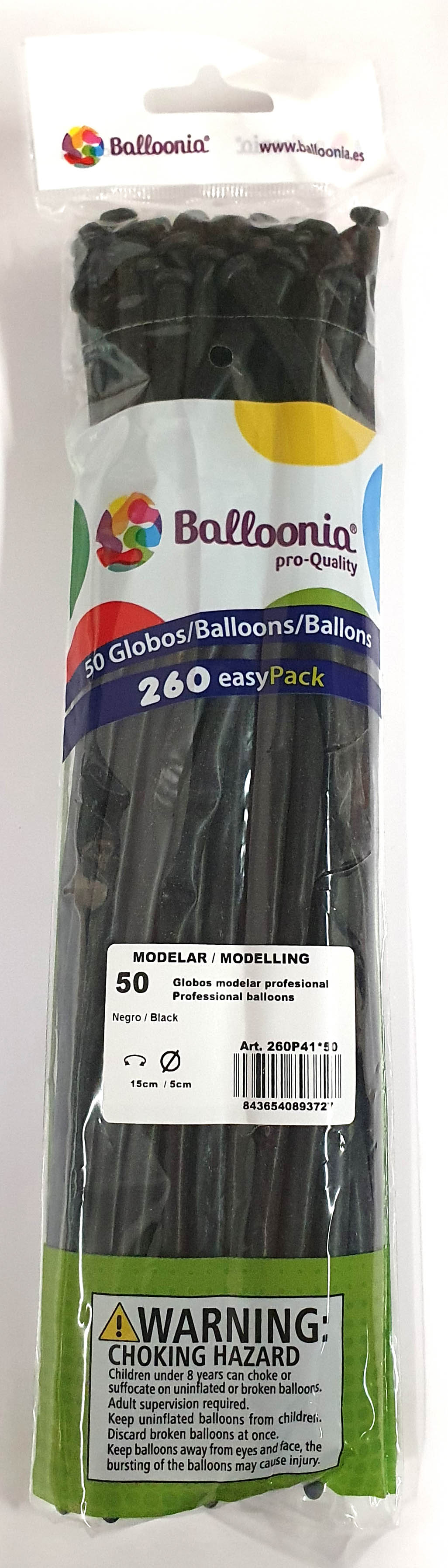 Latexmodellierer 50 Stück, schwarz