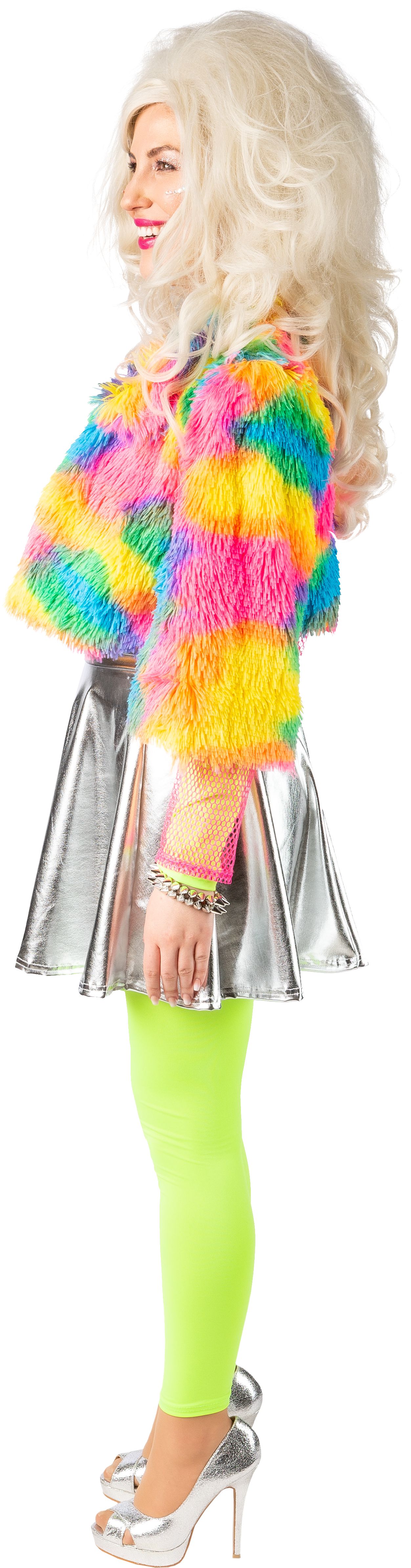 Rock metallisch, silber