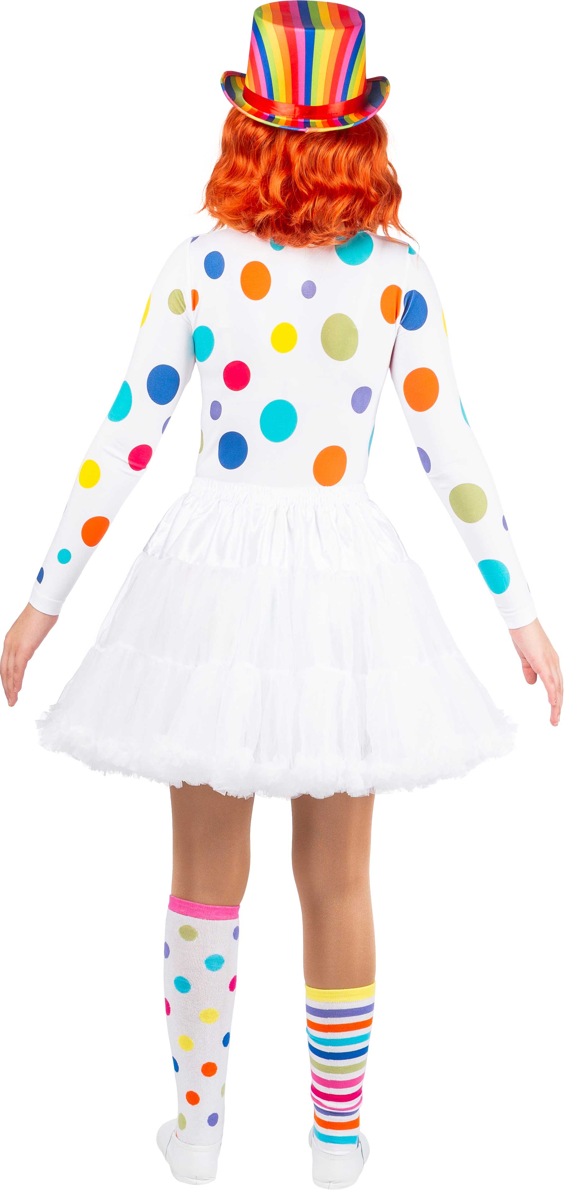 Jupon pour enfant à volants, blanc