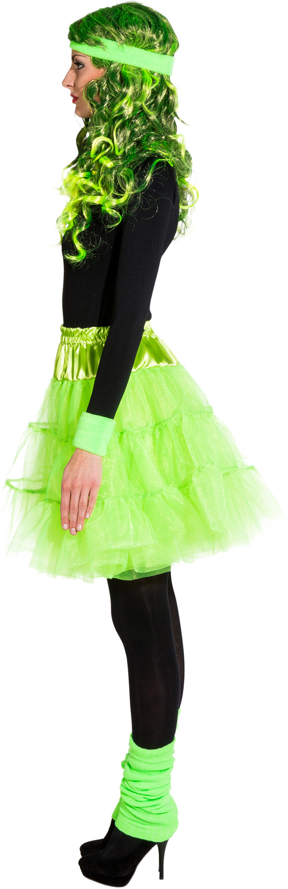 Pettiskirt, neon-green