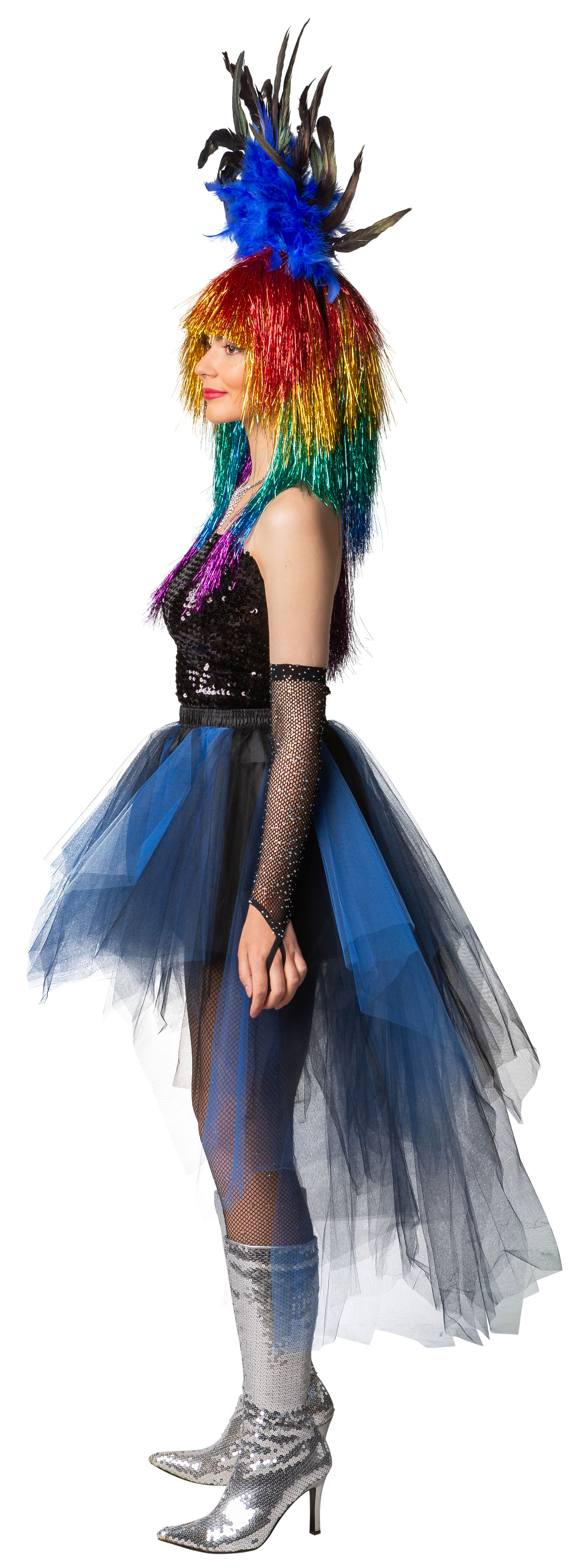 Tutu Vokuhila, blue/black