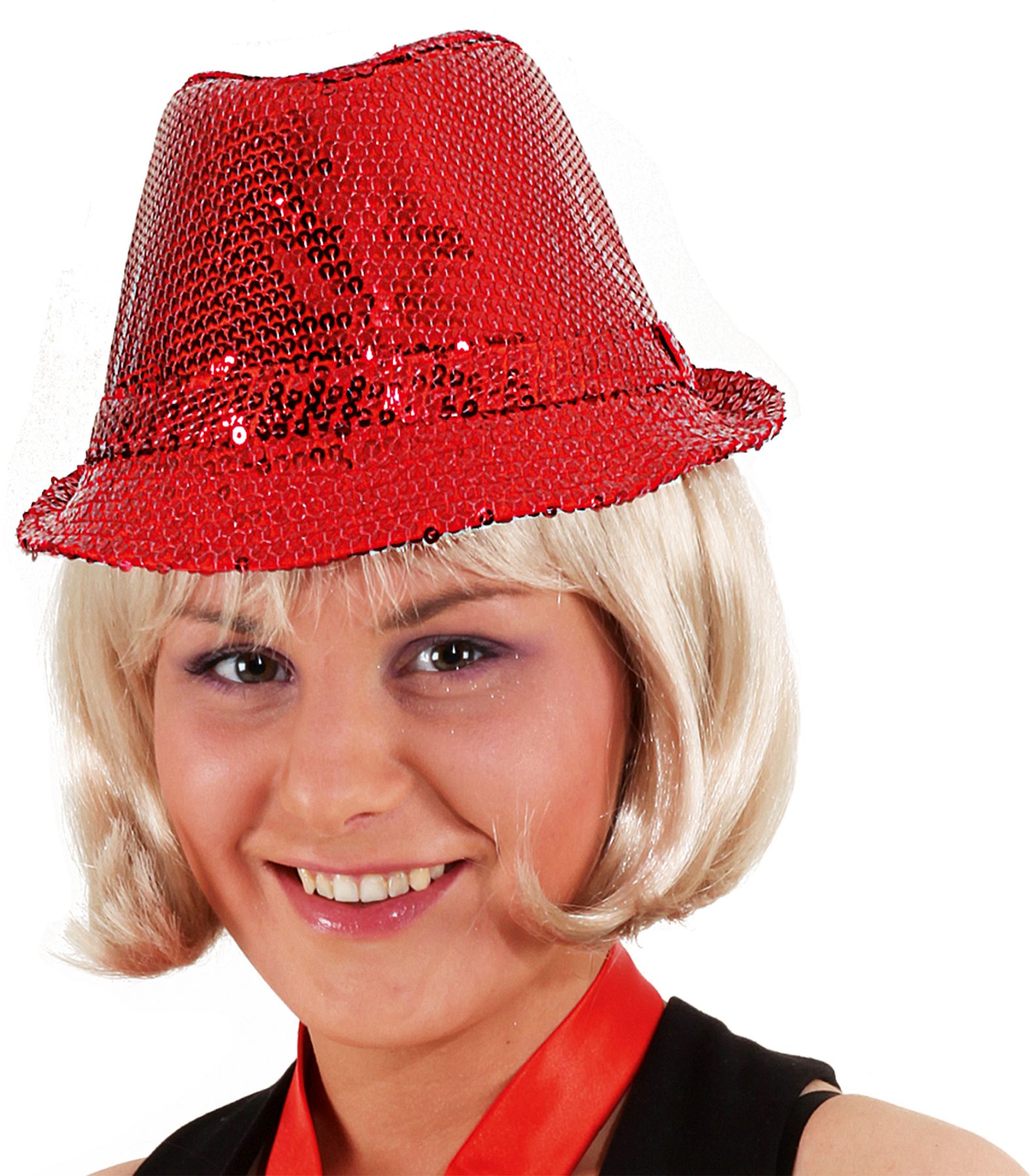 Chapeau Discoqueen, rouge