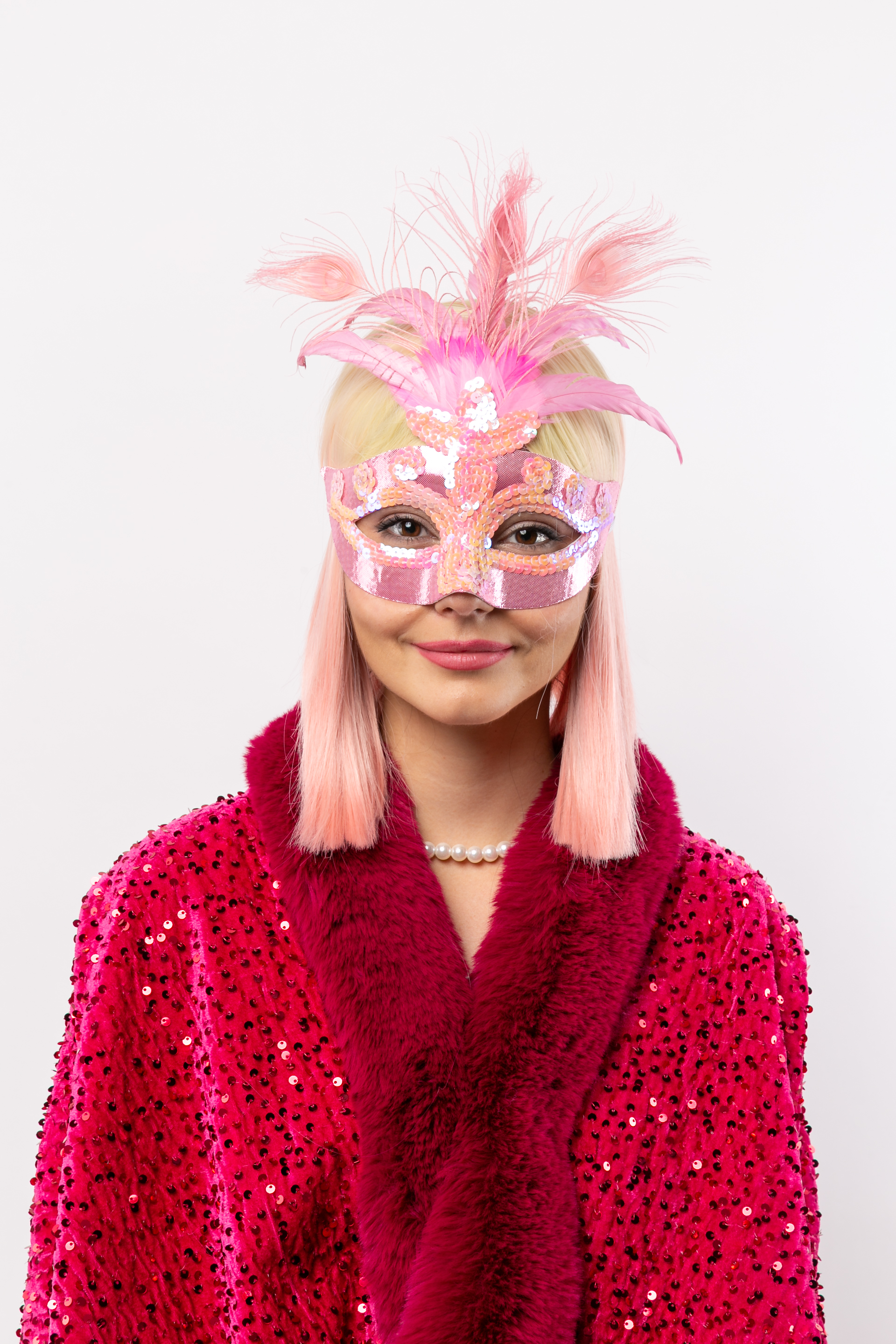 Masque Flamingo, rose