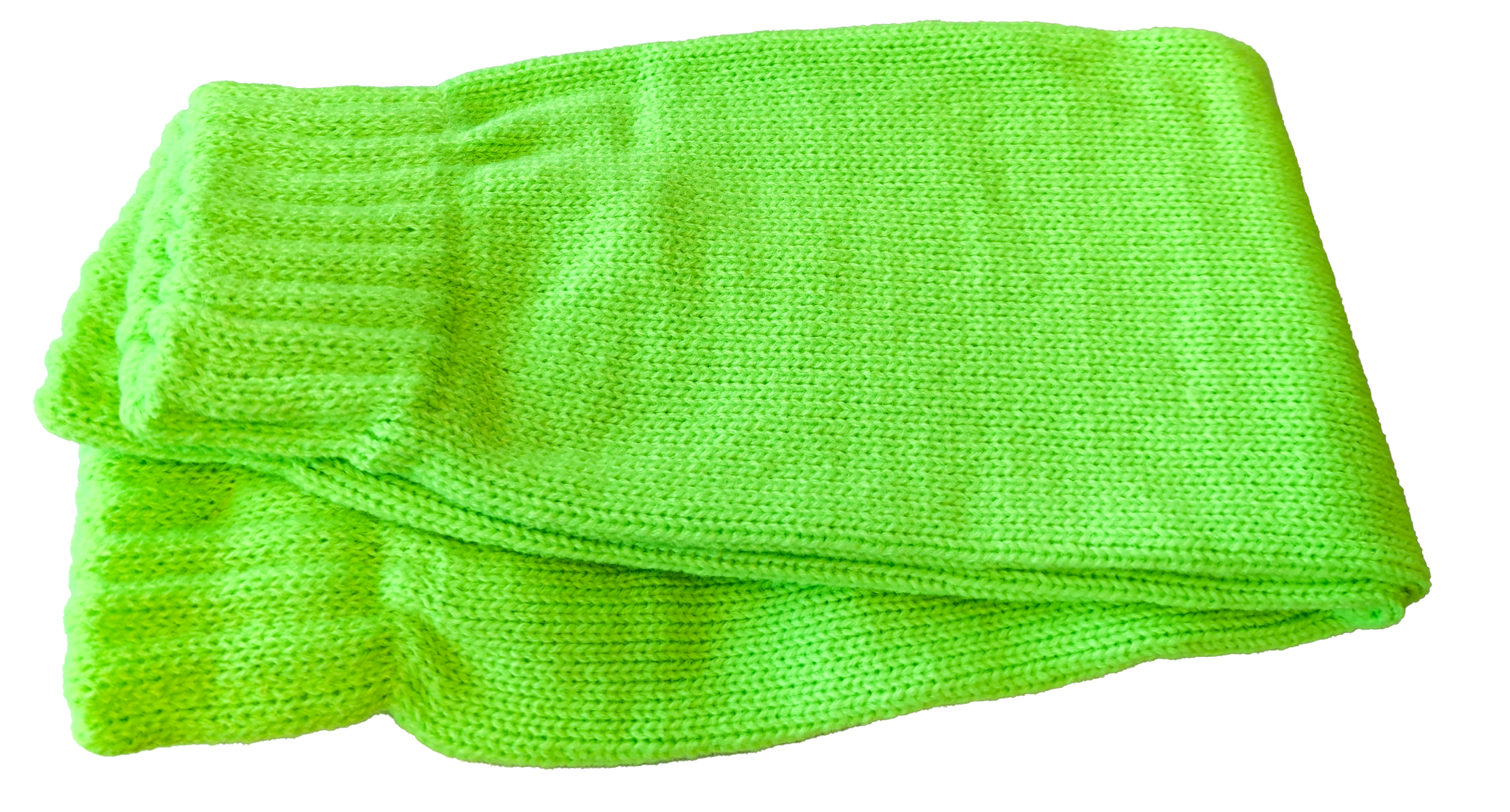 Gaiters, luminous green