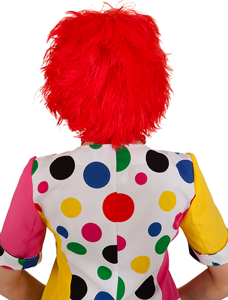 Perruque de clown, rouge Perruque de clown, rouge