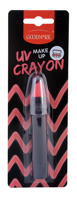 Crayon de maquillage effet UV, rouge