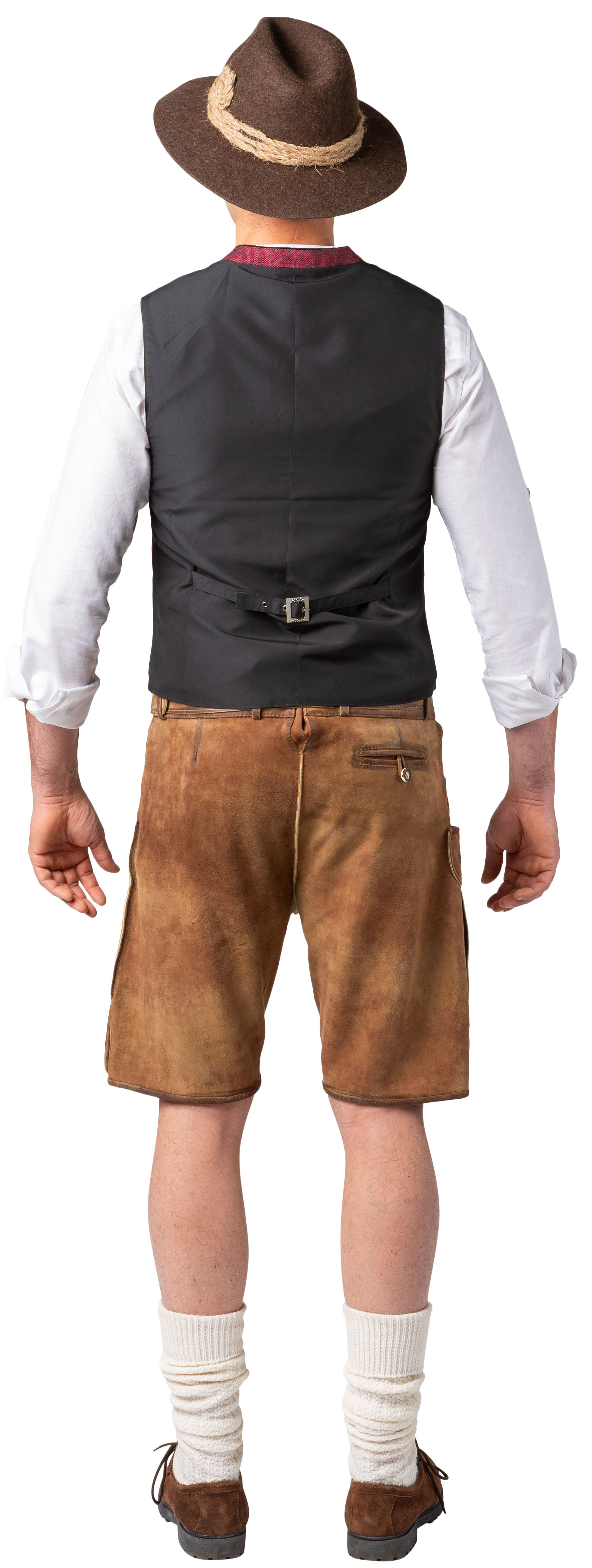 Lederhose, kurz rost 