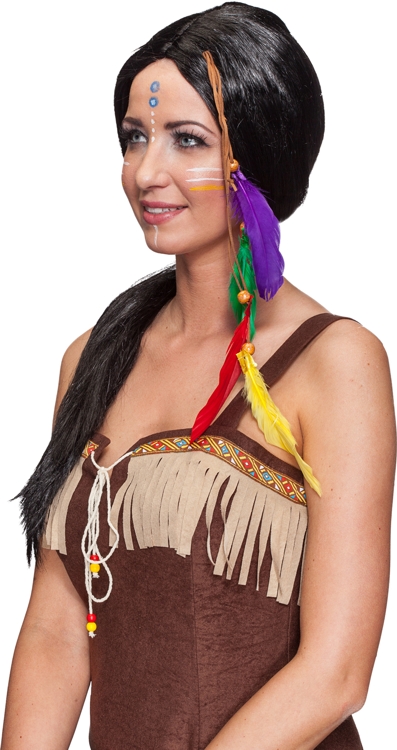 Indian women Black Hawk wig - Sale