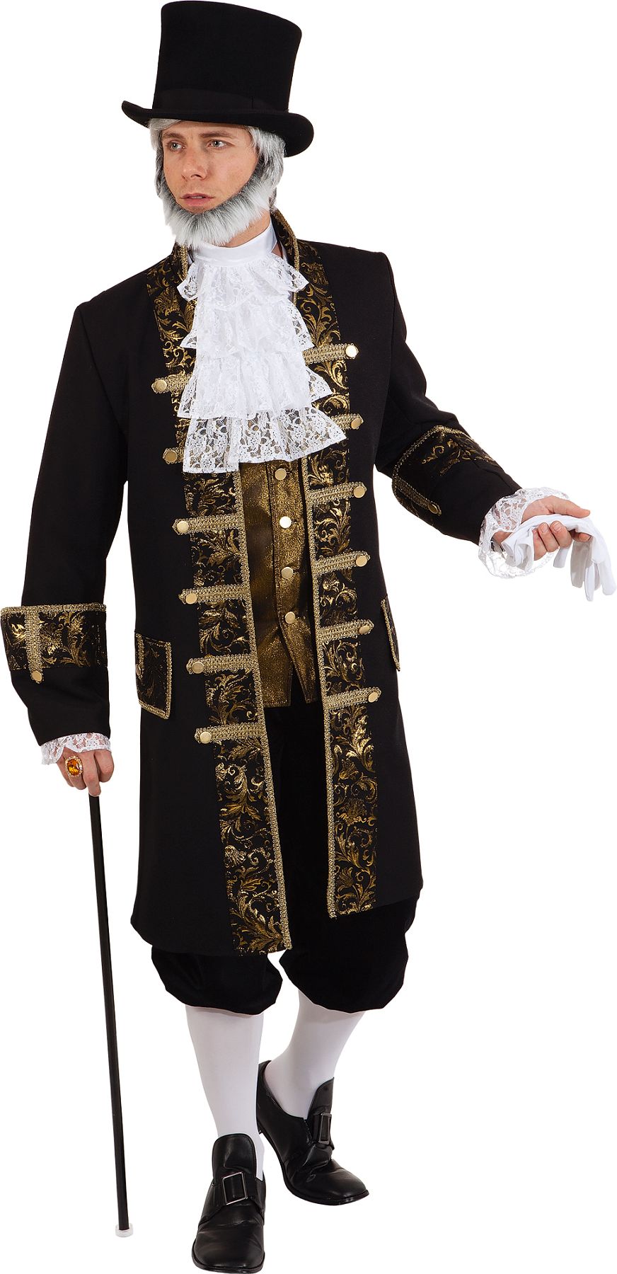 Herrenjacke Lord, schwarz-gold