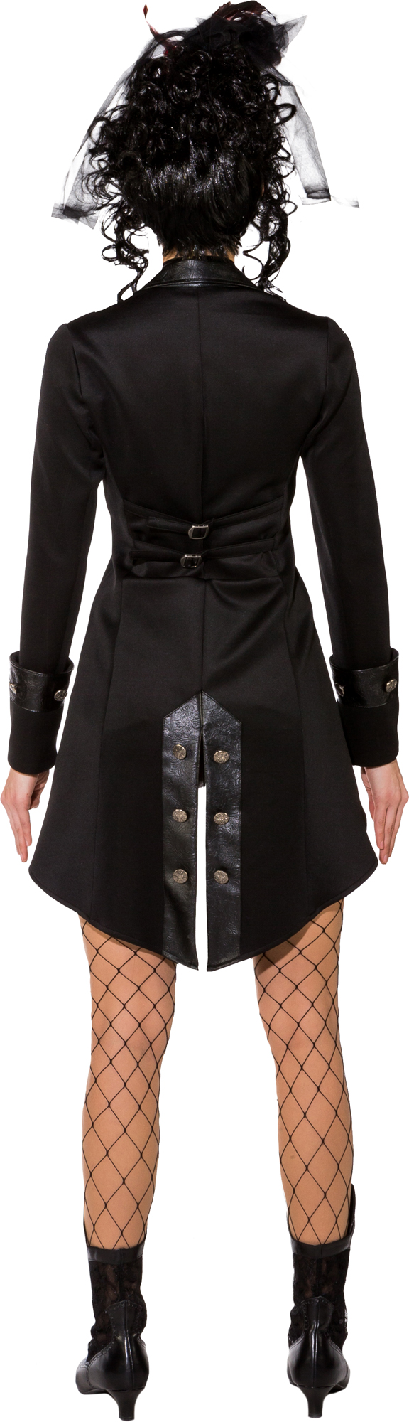 Gothic Jacke schwarz 