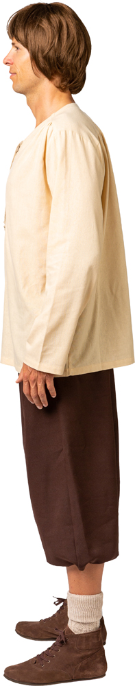 Chemise de fermier, beige