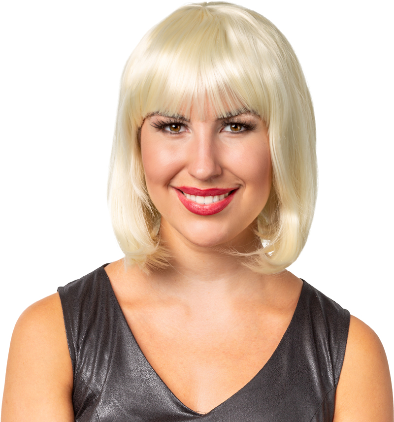 Perruque Bob, blonde