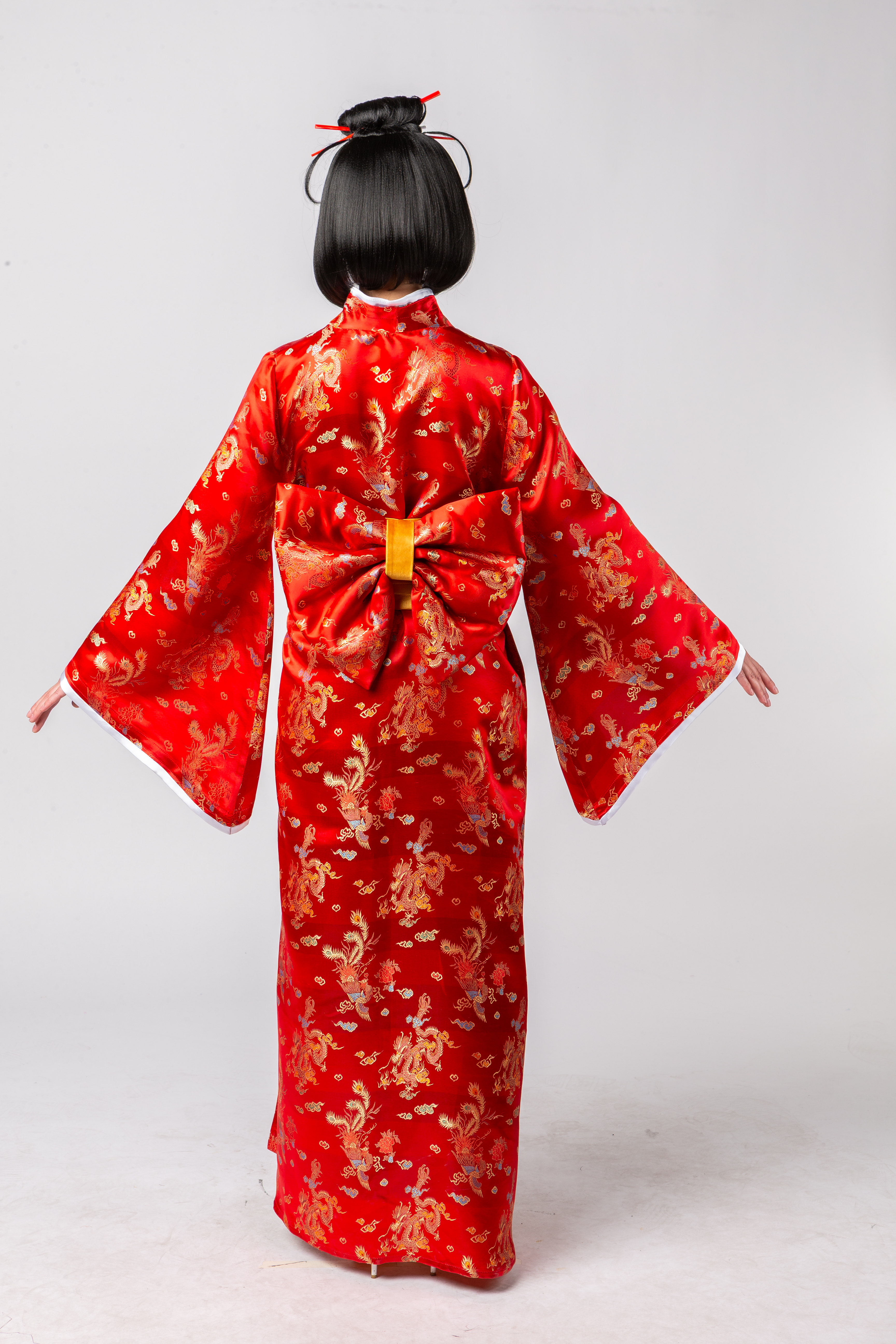 Kimono, rot