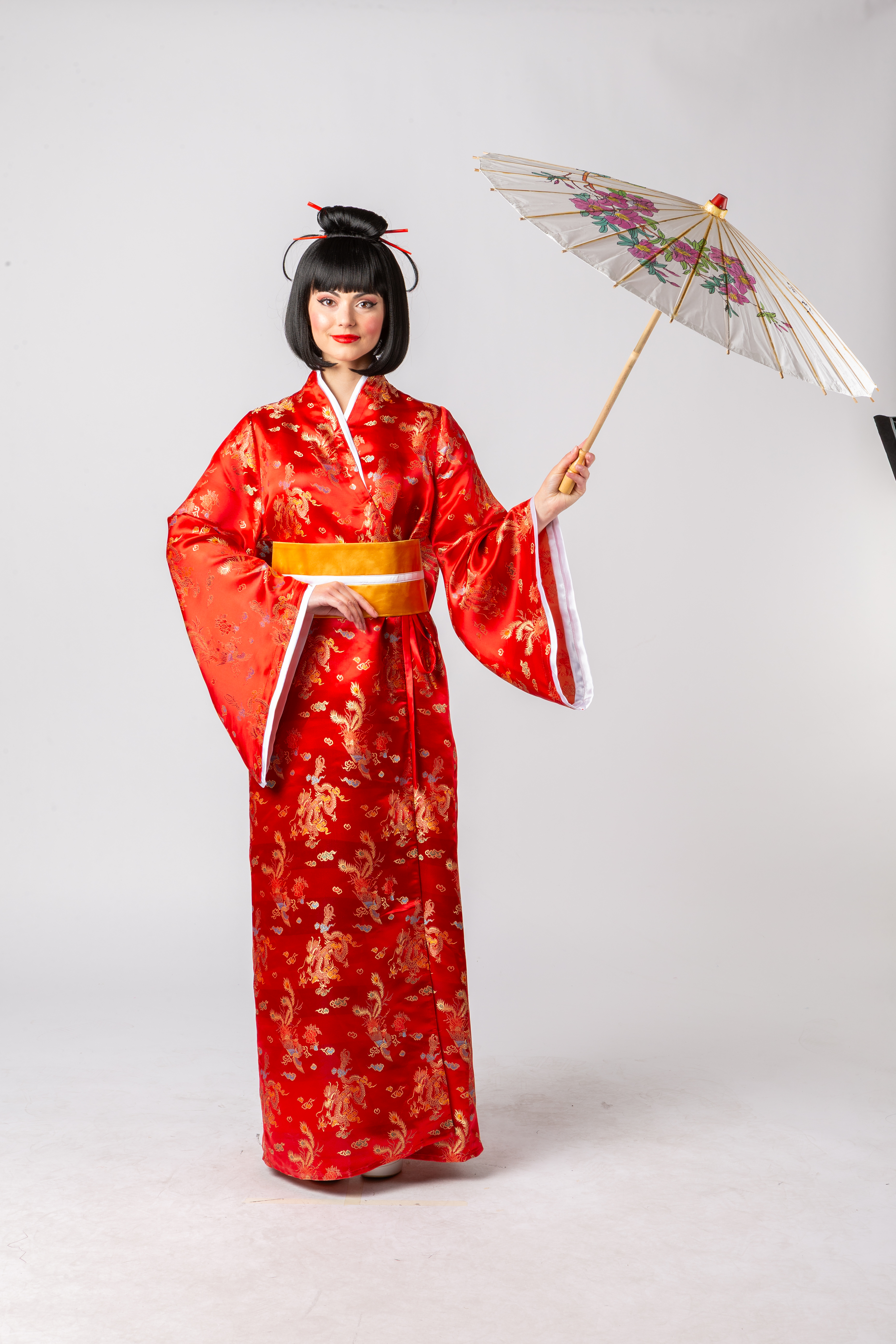 Kimono, rot