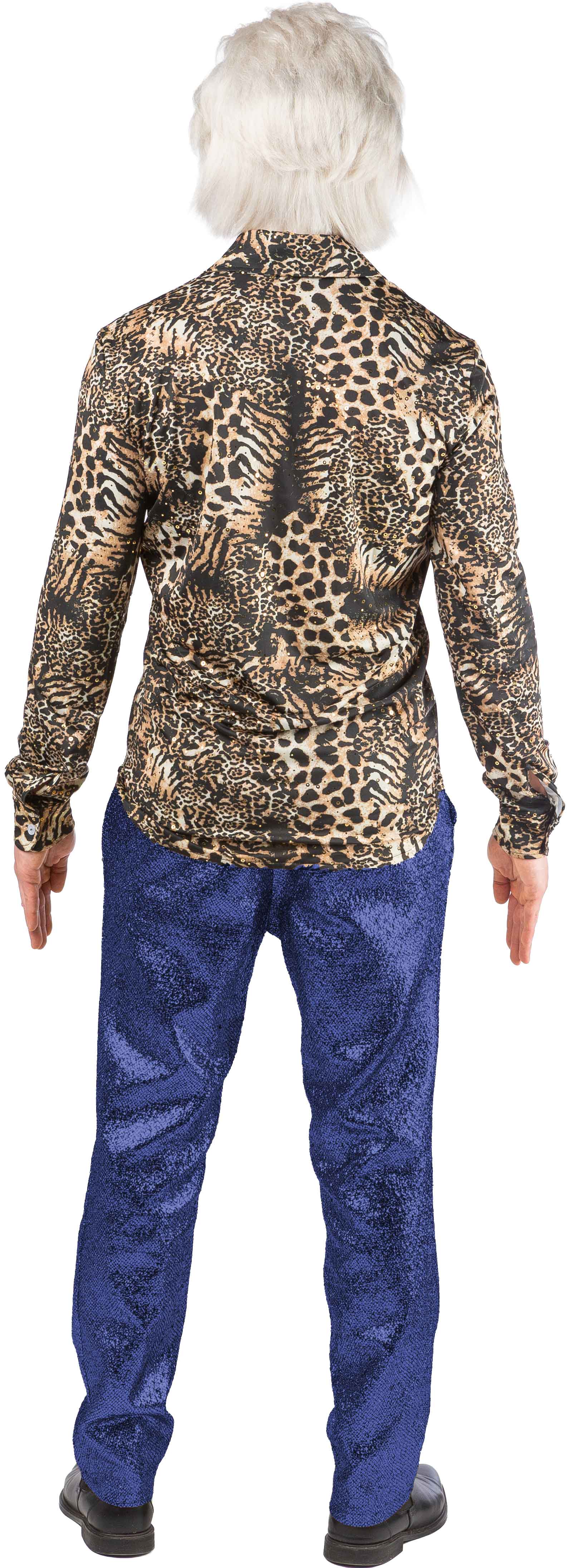 Pantalon Glamour, bleu